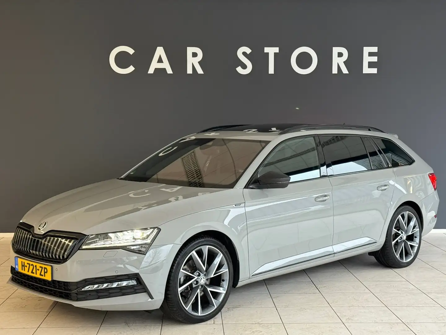 Skoda Superb Combi 1.4 TSI iV 218PK Sportline Pano|Memory|Canto Grijs - 1