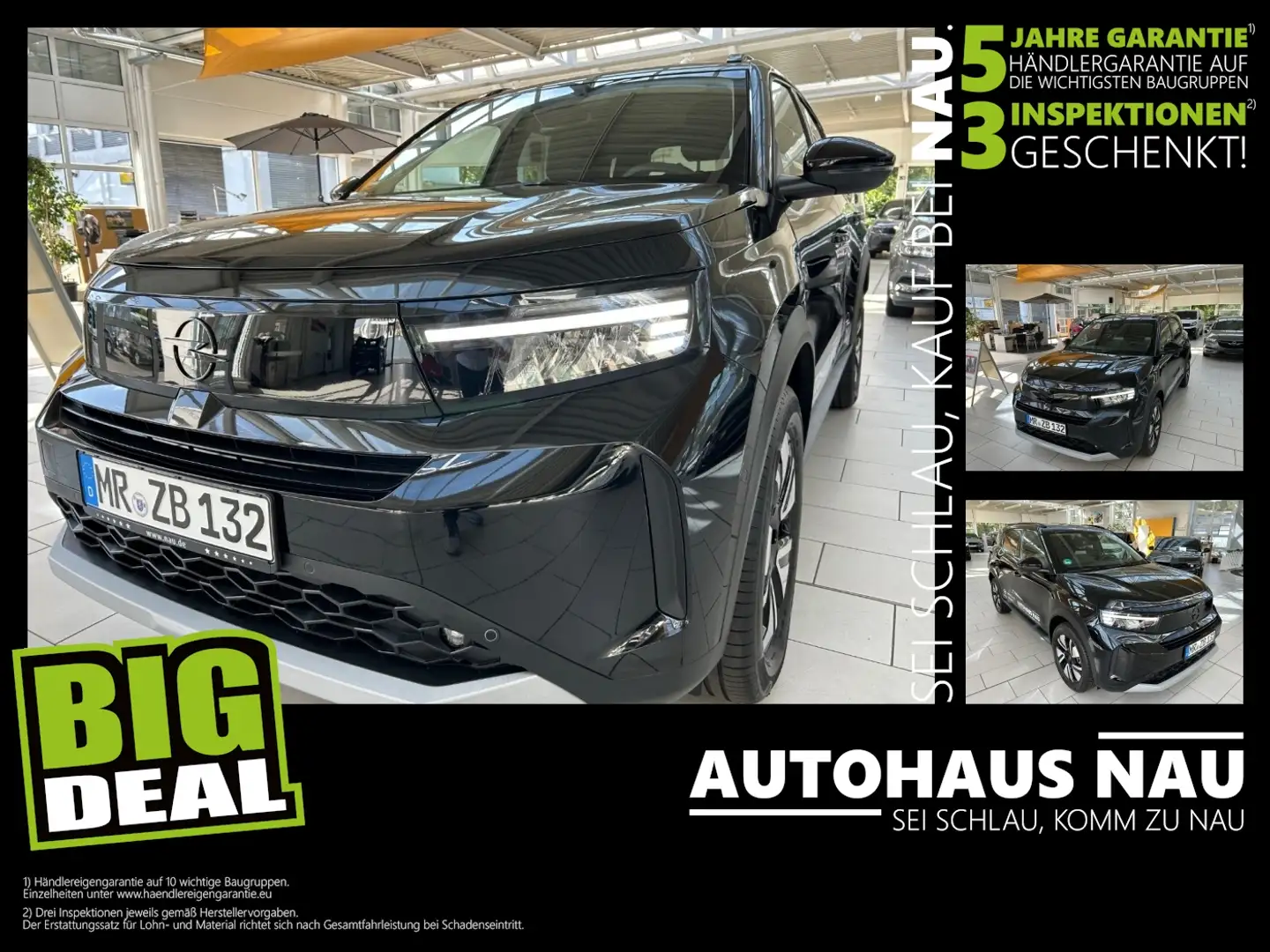 Opel Frontera GS 48Volt Mild Hybrid inkl. Big Deal Schwarz - 1