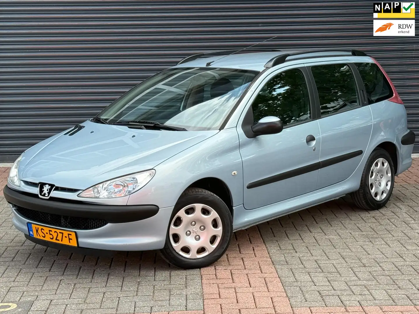 Peugeot 206 SW 1.4 One-line Elektr Pakket | Nette Auto | Weini Grijs - 1