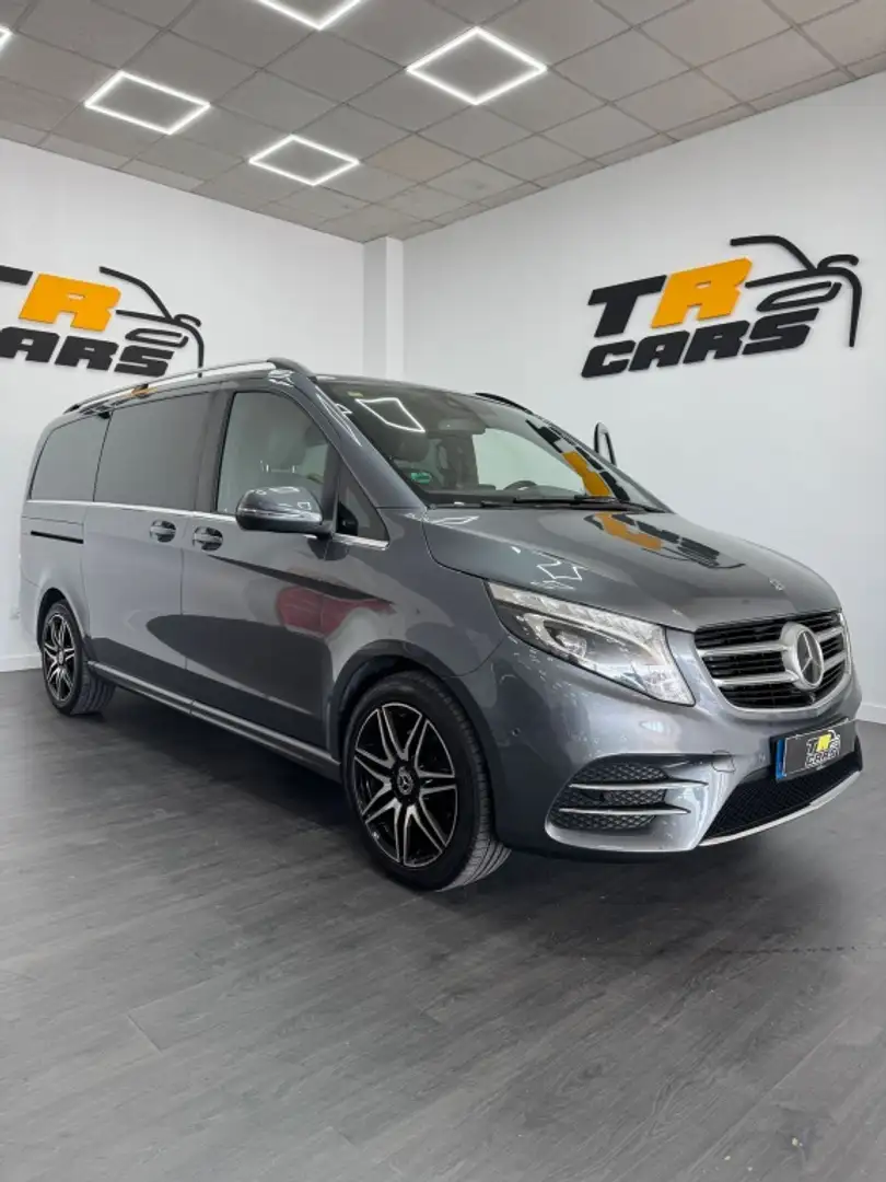 Mercedes-Benz V 250 250d Extralargo 7G Tronic Gris - 1