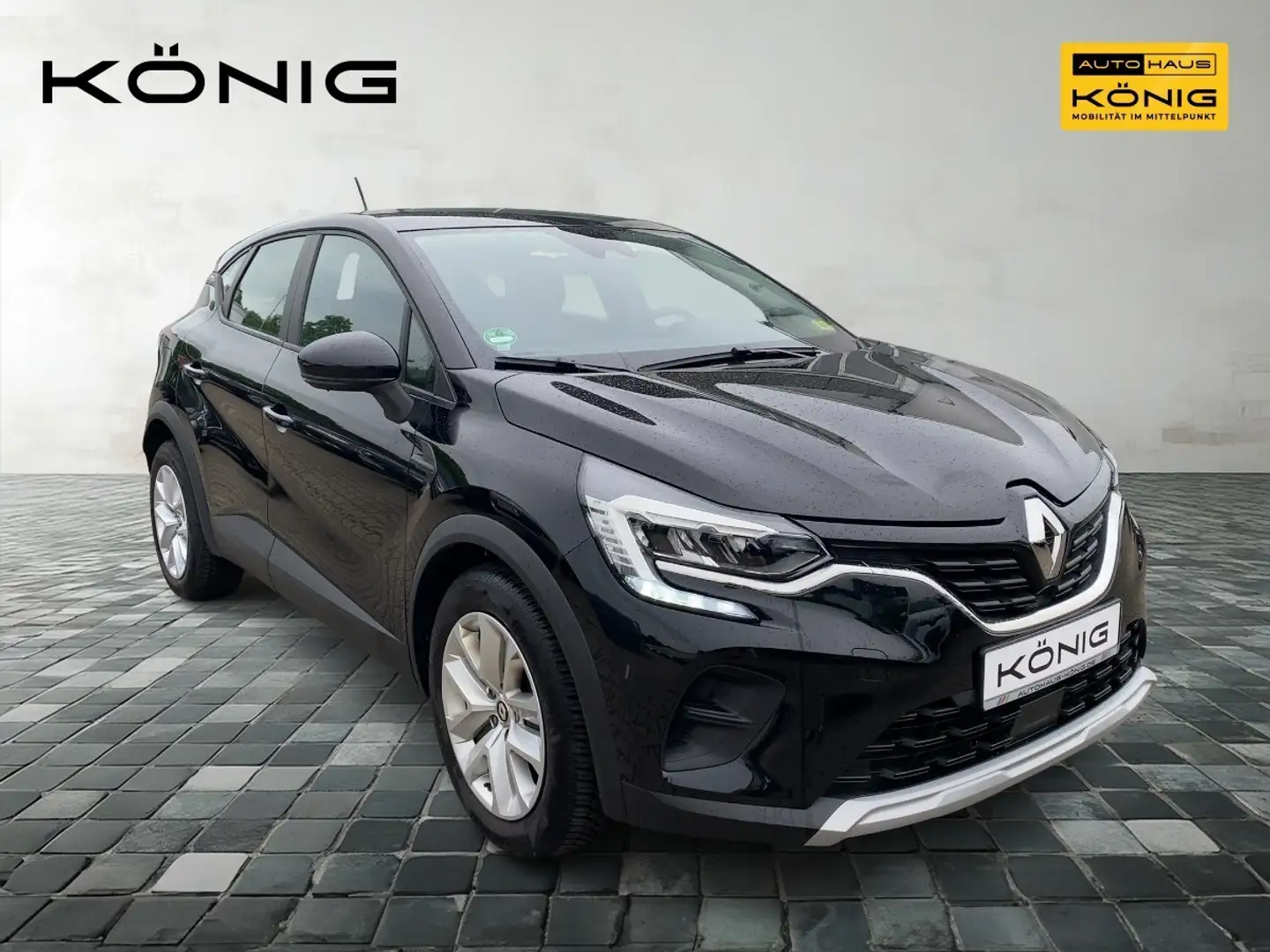 Renault Captur 1.0 TCe 90 EQUILIBRE Klima*PDC*USB Schwarz - 2