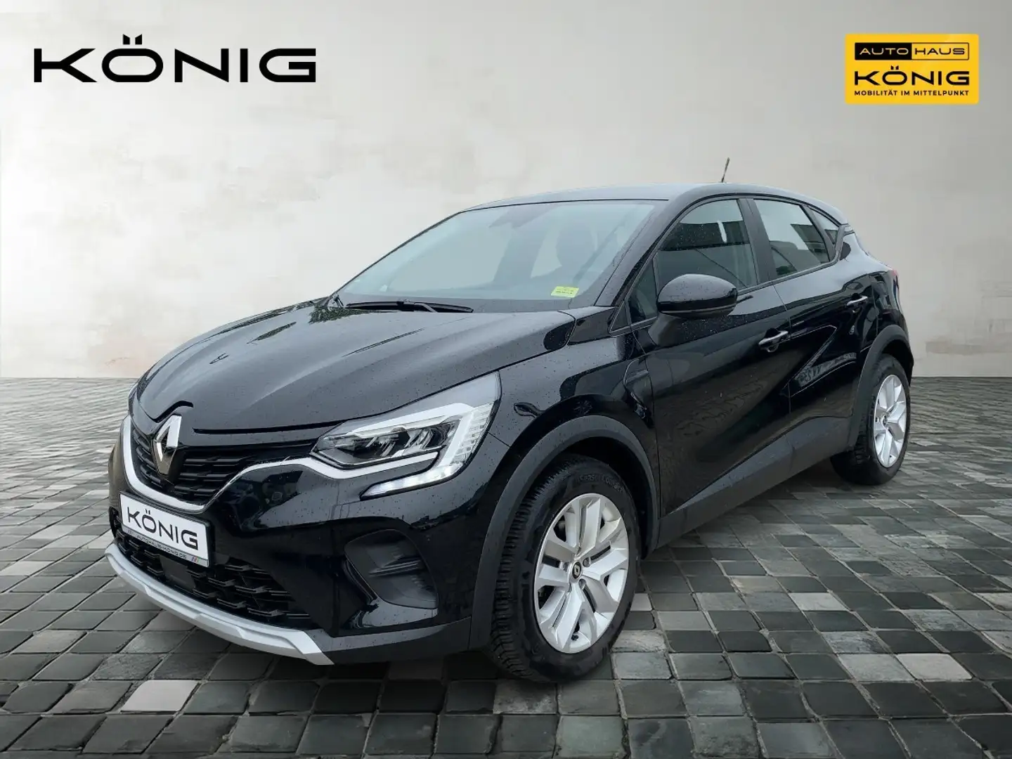 Renault Captur 1.0 TCe 90 EQUILIBRE Klima*PDC*USB Schwarz - 1