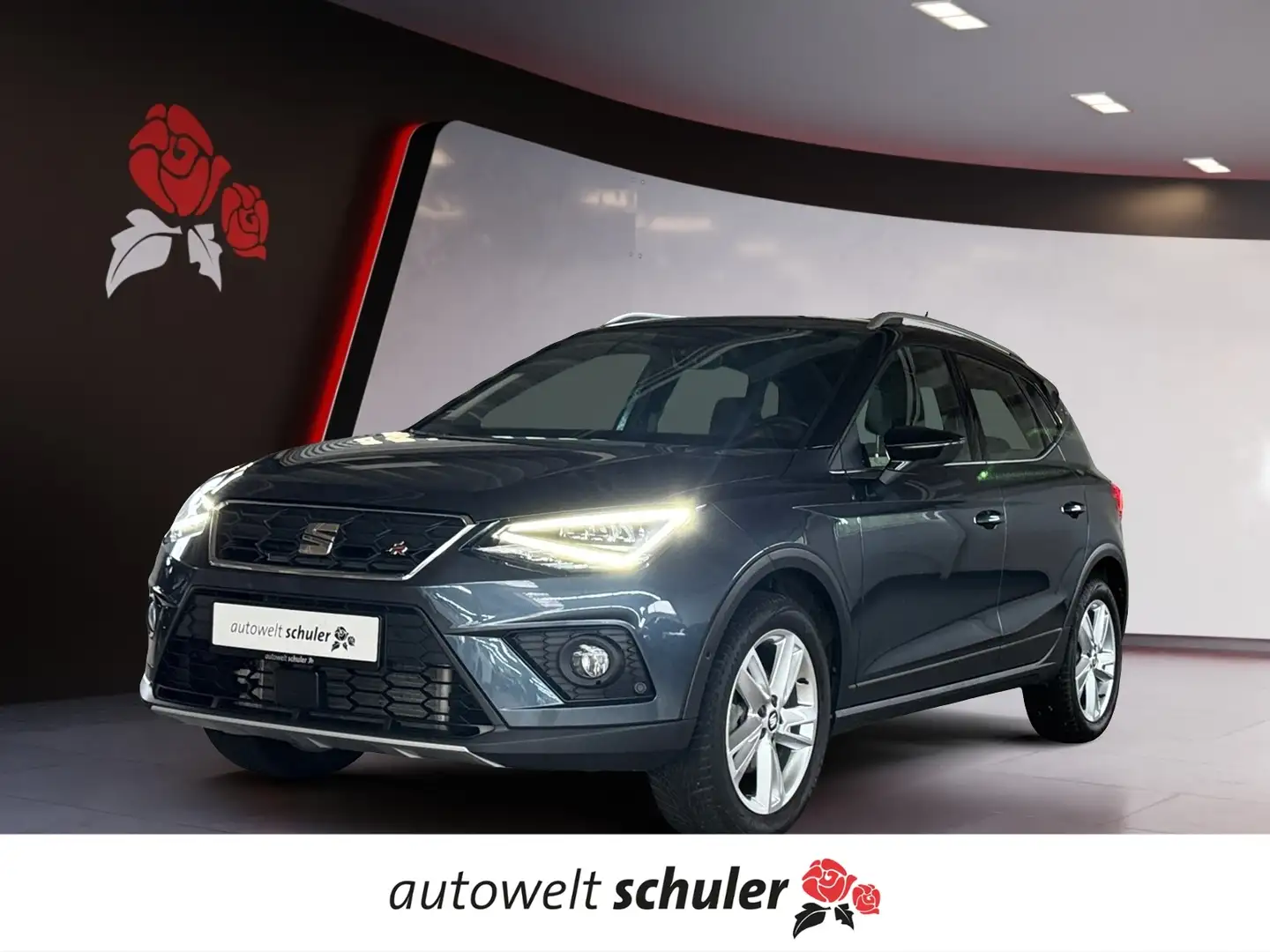 SEAT Arona 1.0 TSI FR AHK LED Navi SHZ Gris - 1