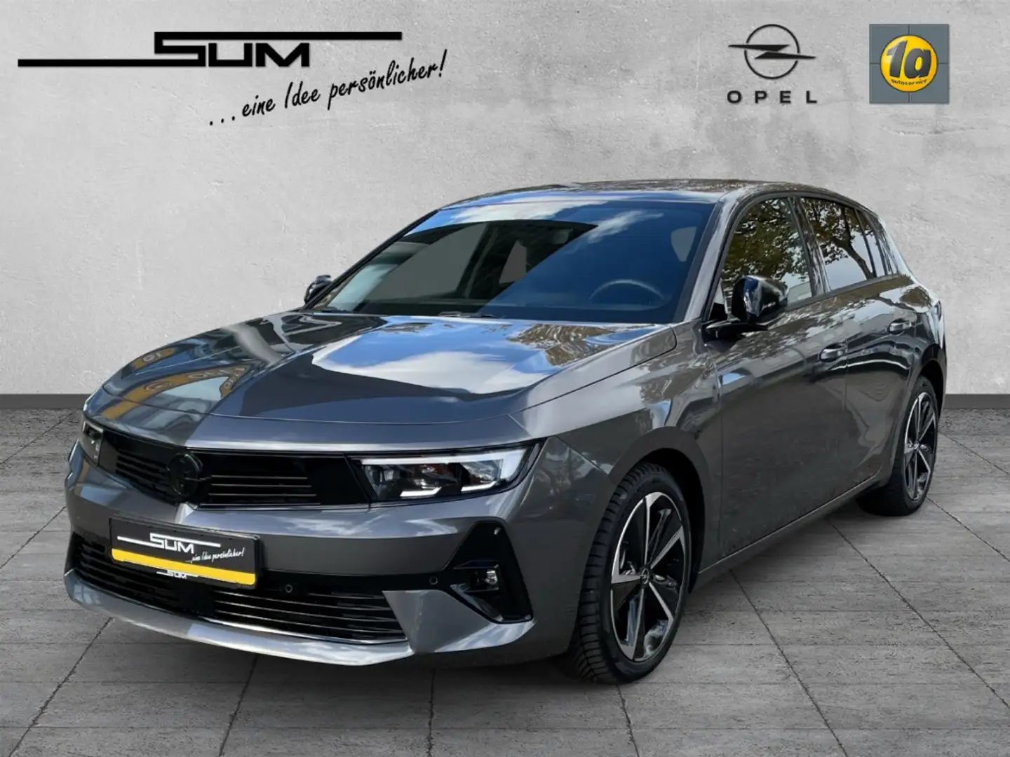 Opel Astra GS 8 Gang AT 360Grad Navipro OpSt TEchPak Alu PDC Grau - 1