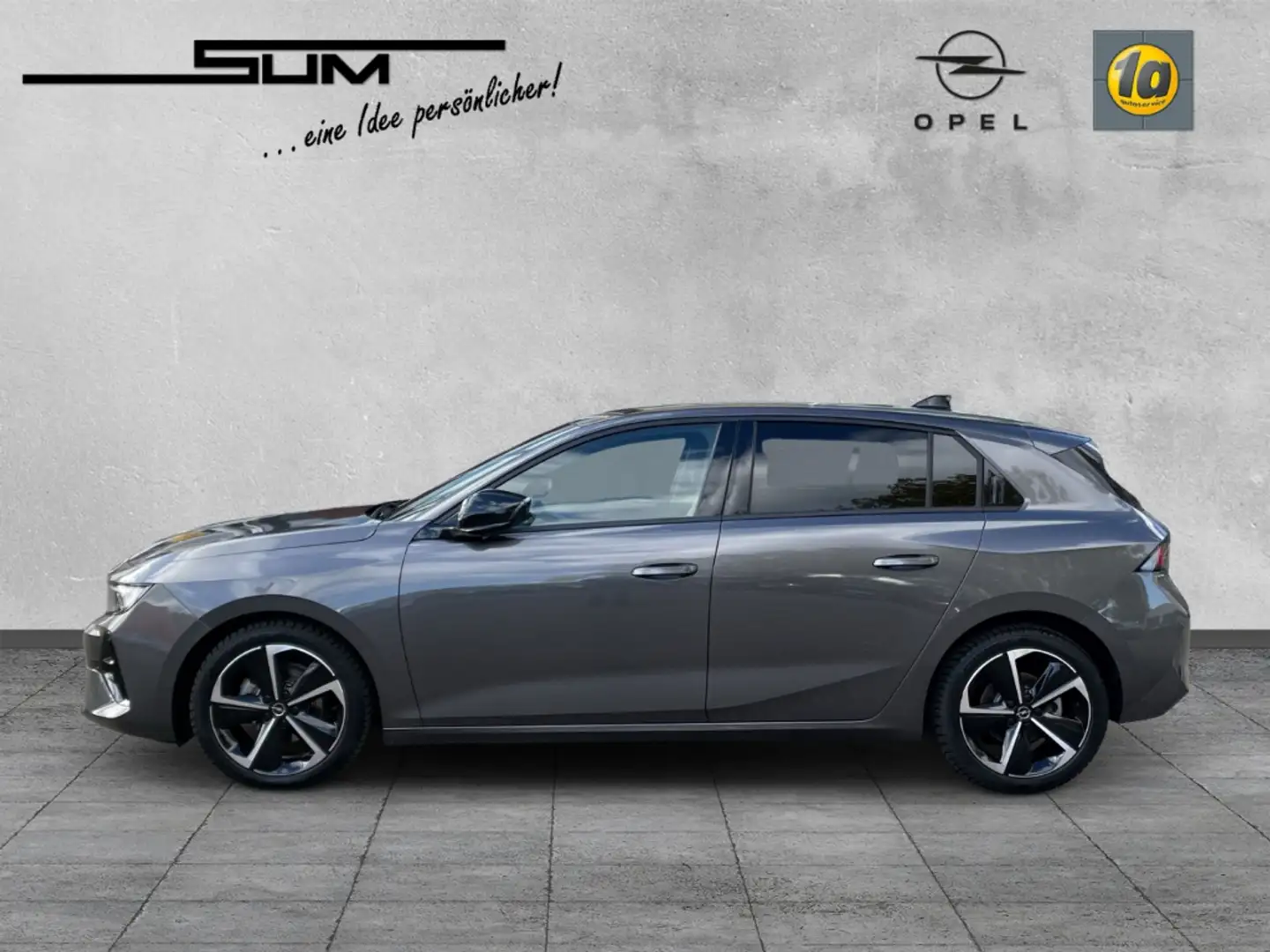 Opel Astra GS 8 Gang AT 360Grad Navipro OpSt TEchPak Alu PDC Grau - 2