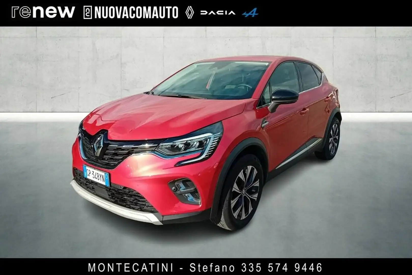 Renault Captur 1.0 tce Techno Gpl 100cv Rosso - 1