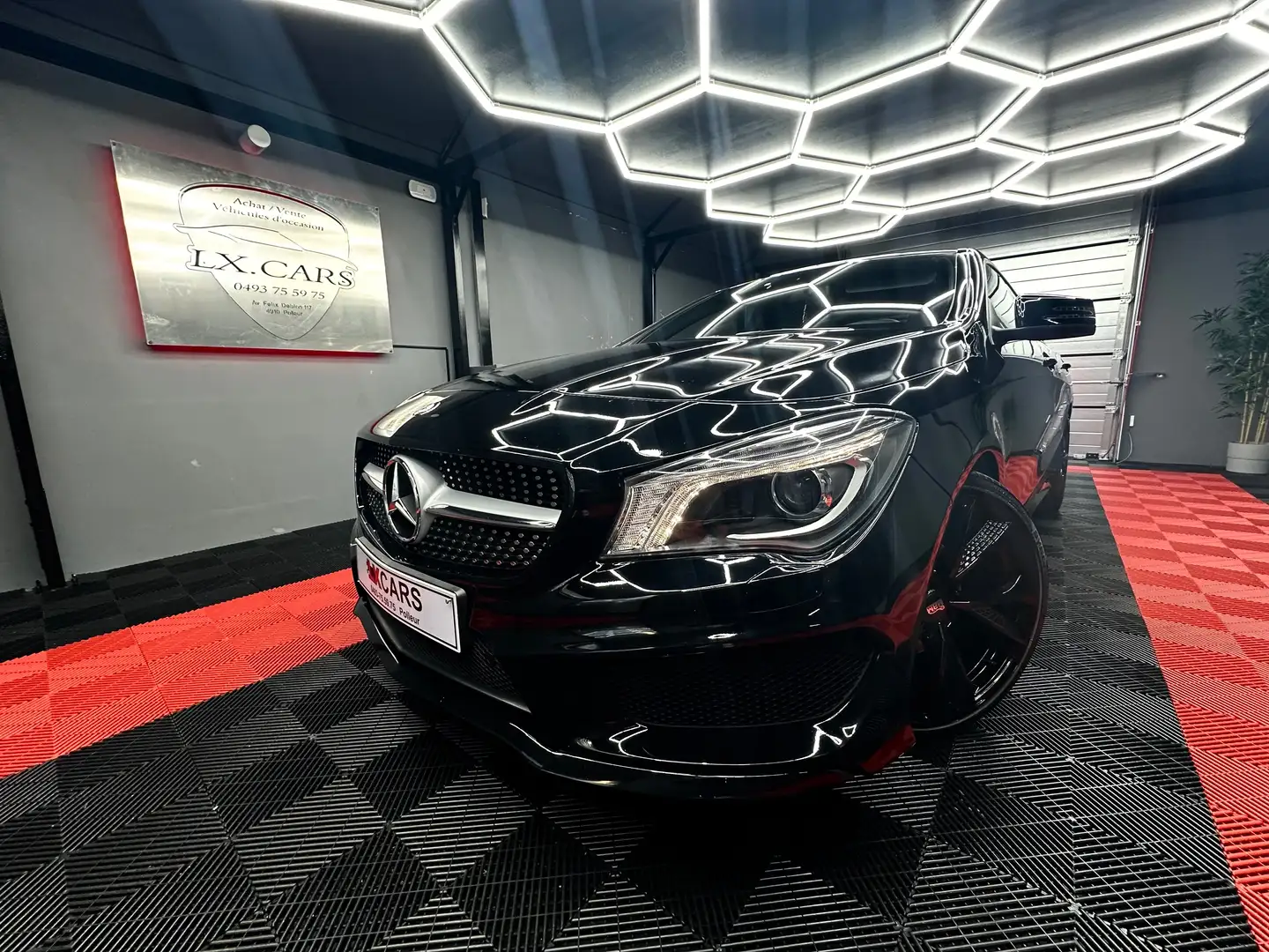 Mercedes-Benz CLA 180 🔺MERCEDES CLA*PACK AMG*XENON*BOITE AUTO* Black - 1