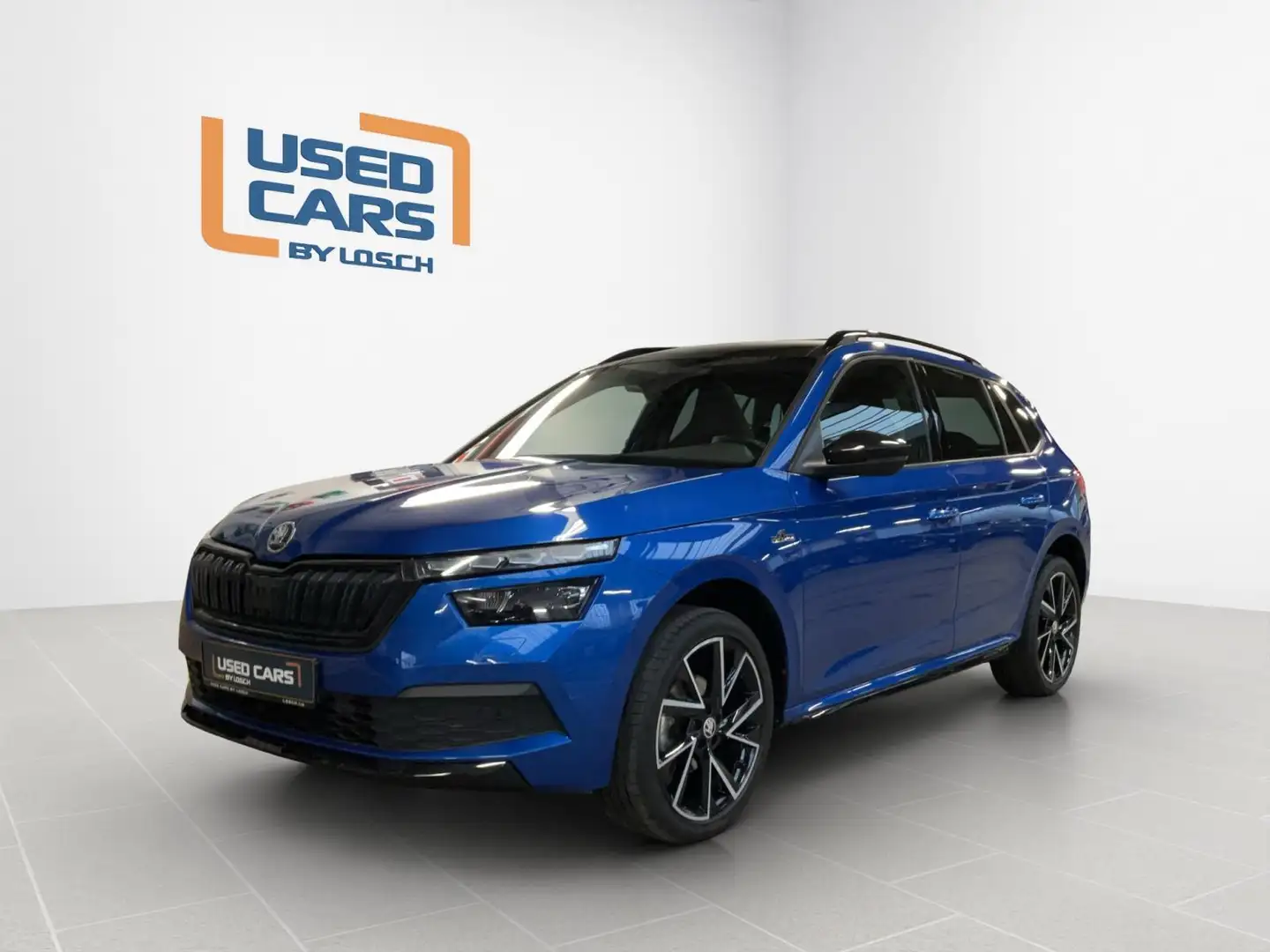 Skoda Kamiq Monte-Carlo+DSG+Pano+AHK Bleu - 1