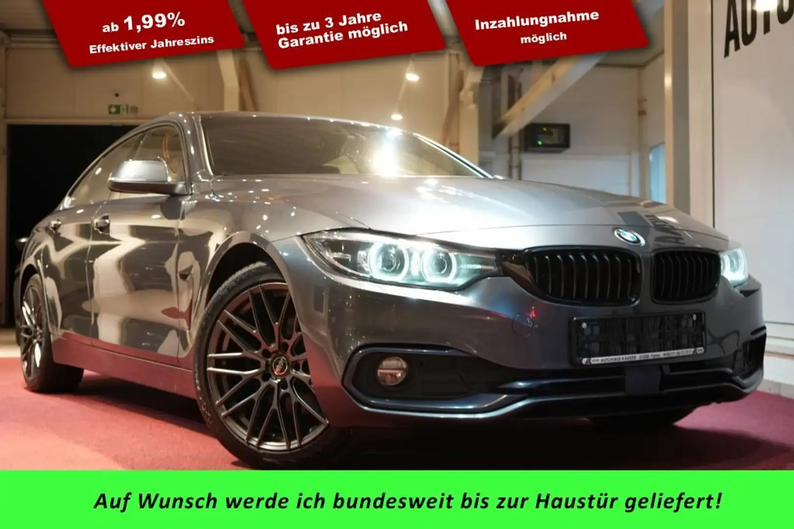 BMW 420 Sport Line *LED*Navi*Klima* Gris - 1