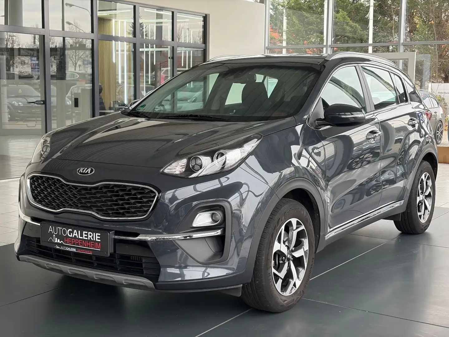 Kia Sportage Vision/NAV/SHZ/R-KAM/PDC/TEMP/ALUS Gris - 1