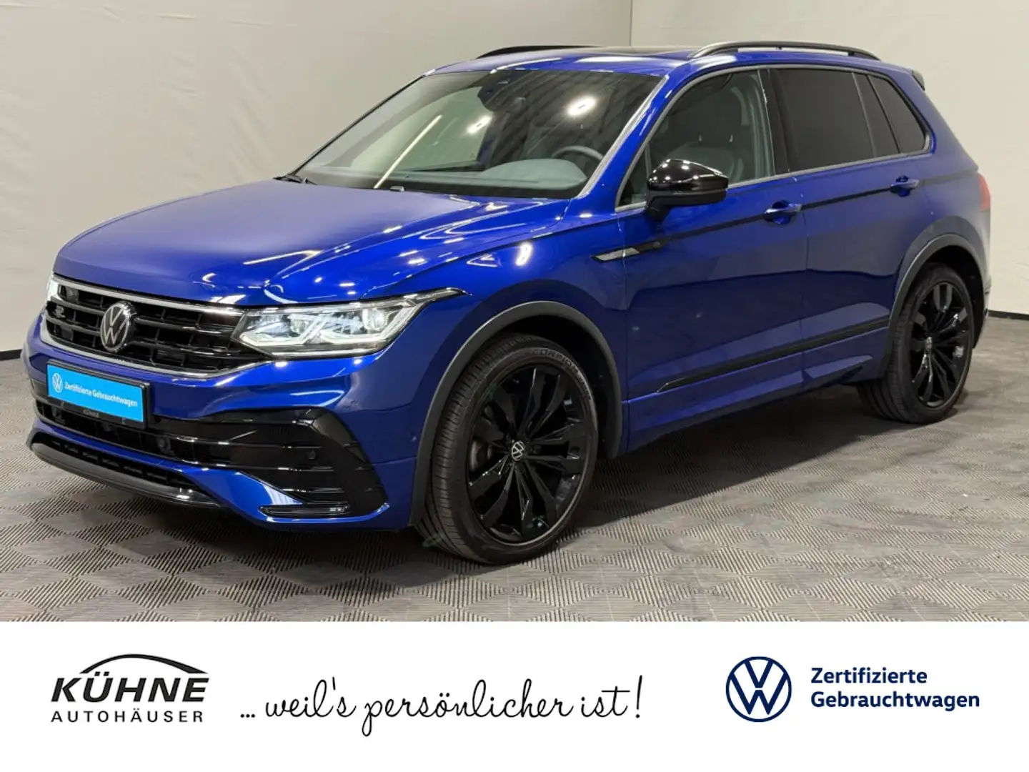 Volkswagen Tiguan R-Line 2.0 TSI DSG 4M | MATRIX NAVI PANO Blau - 1