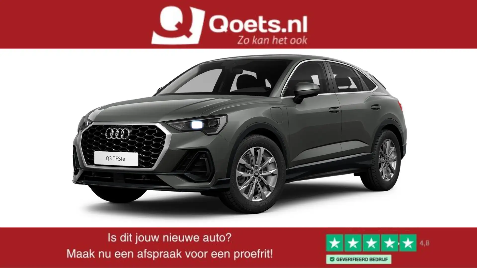 Audi Q3 Sportback 45 TFSI e Edition Parkeerhulp plus - Aud Grijs - 1