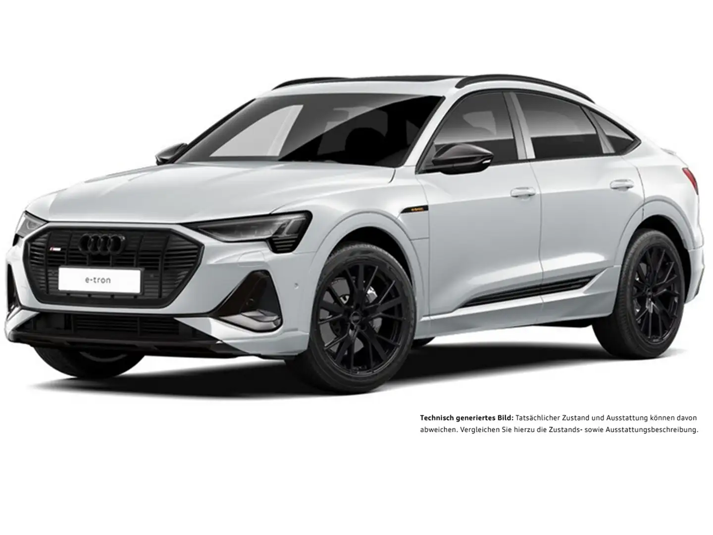 Audi e-tron Sportback 50 quattro S LINE PANO B&O LM21 Blanco - 2
