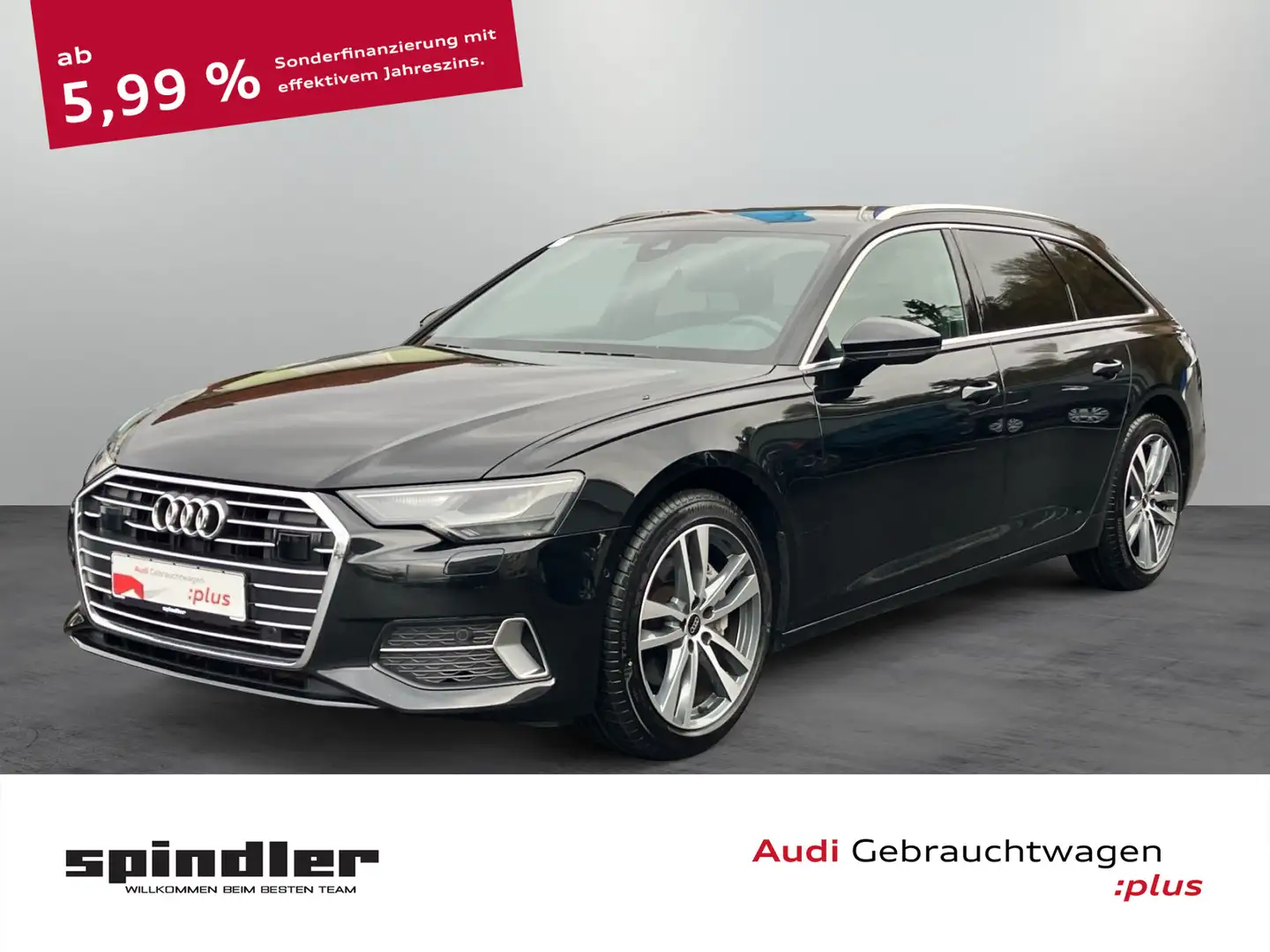 Audi A6 sport 45 TFSI S-tronic / Navi plus, LED Schwarz - 1