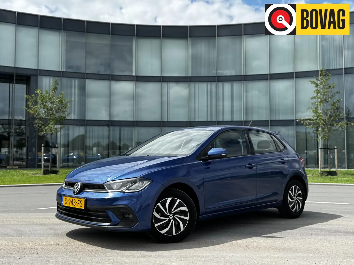 Volkswagen Polo 1.0 TSI Go LED Apple / Android / Camera / Digital Azul - 1
