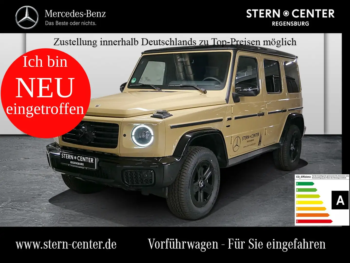 Mercedes-Benz G 580 mit EQ Technologie MBUX 360 Night Beige - 1