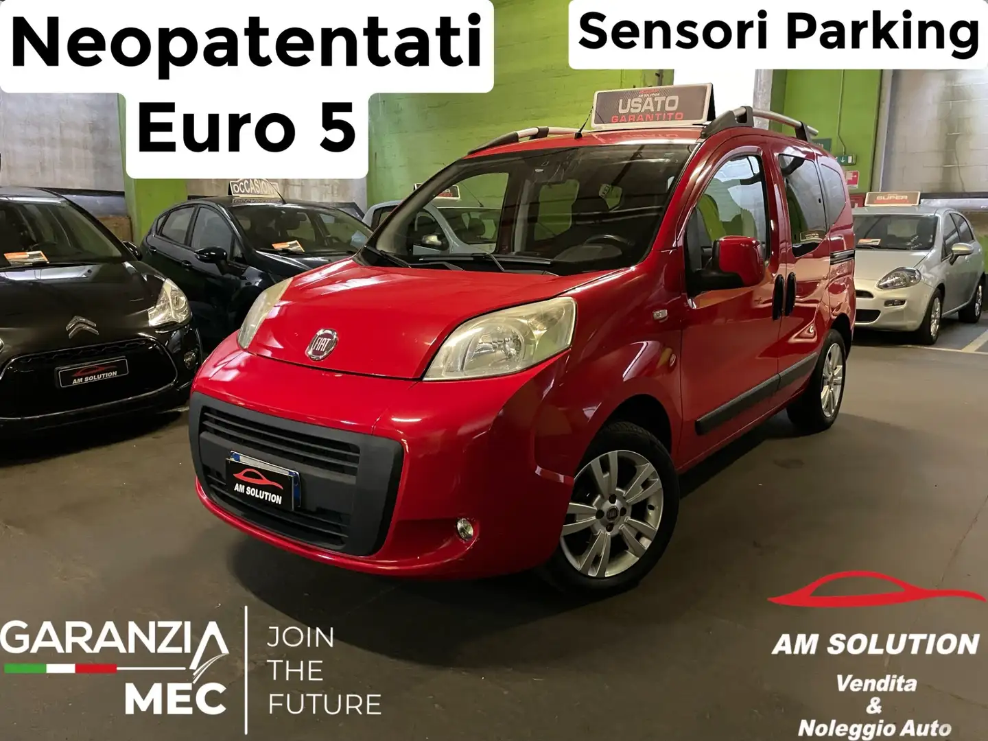 Fiat Qubo 1.4 Neopatentati Euro 5 Rood - 1