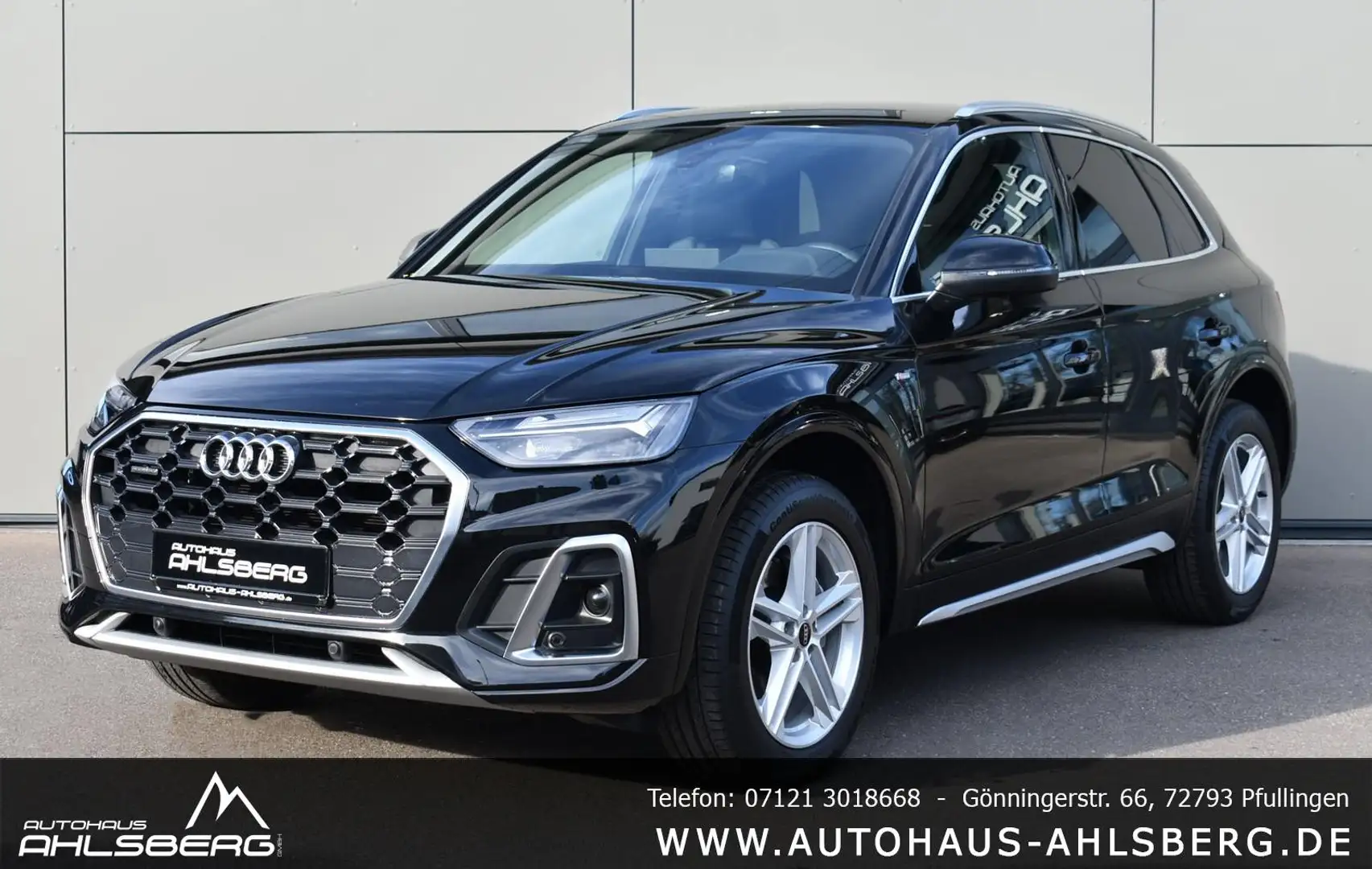 Audi Q5 2.0 TDI S-LINE QUATTRO/ AHK/SHZ/RFK/TEMPO./VIRTUAL Noir - 1