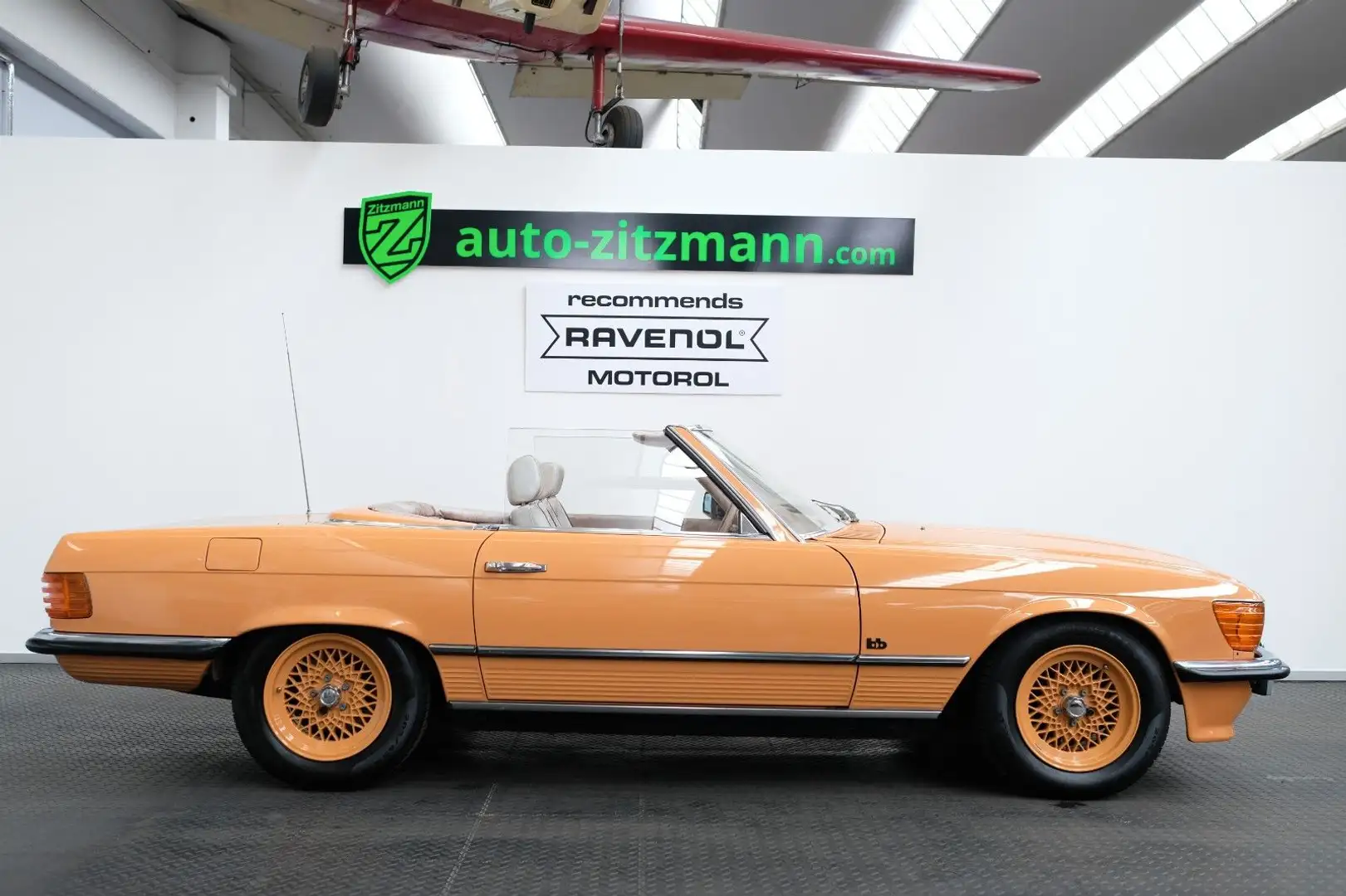 Mercedes-Benz SL 280 BB MANUFAKTUR /1.HAND/UNIKAT/WENIG KM Orange - 1