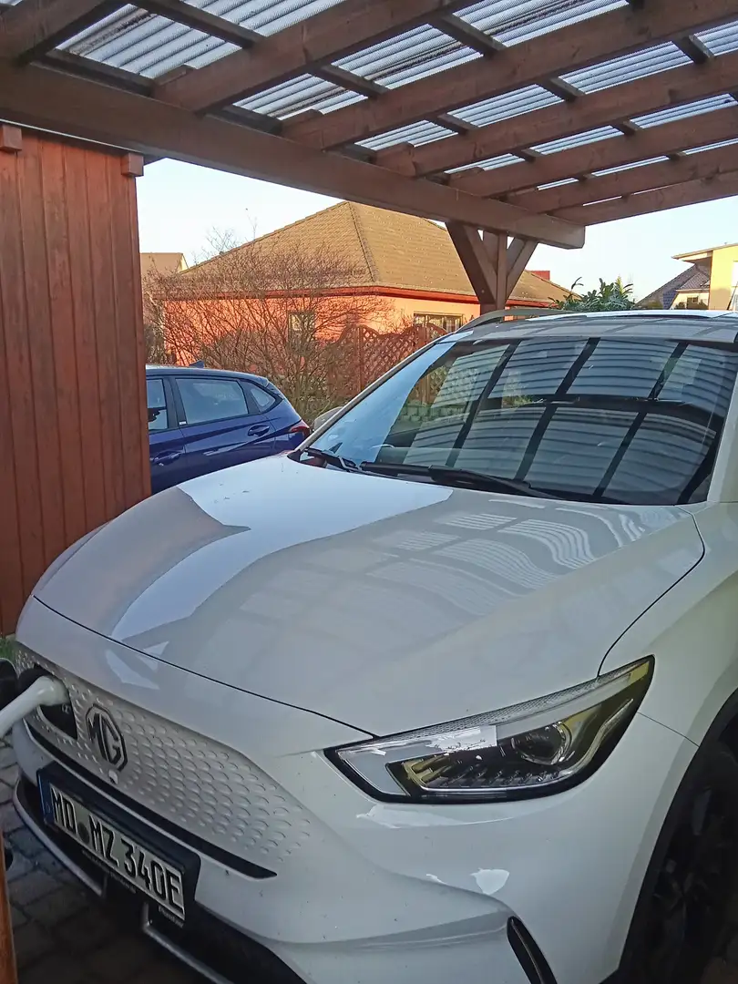 MG ZS ZS EV EV Maximal Luxury Weiß - 1