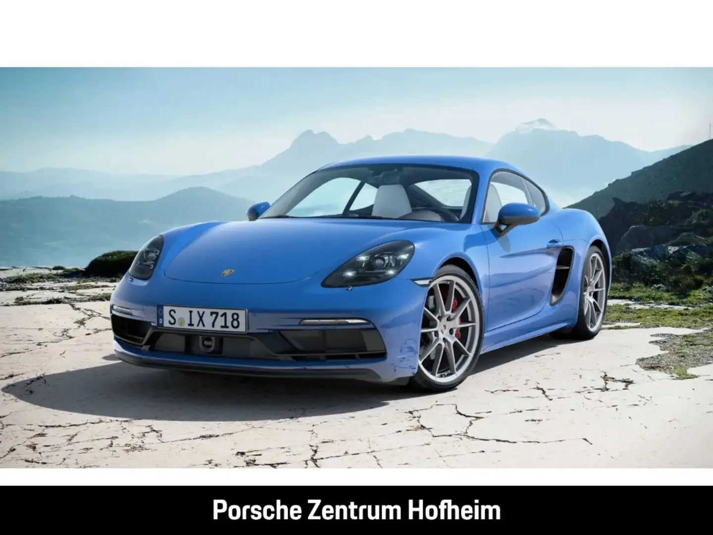 Porsche Cayman 718 GTS 4.0 Sitzbelüftung Rückfahrkamera Blau - 1
