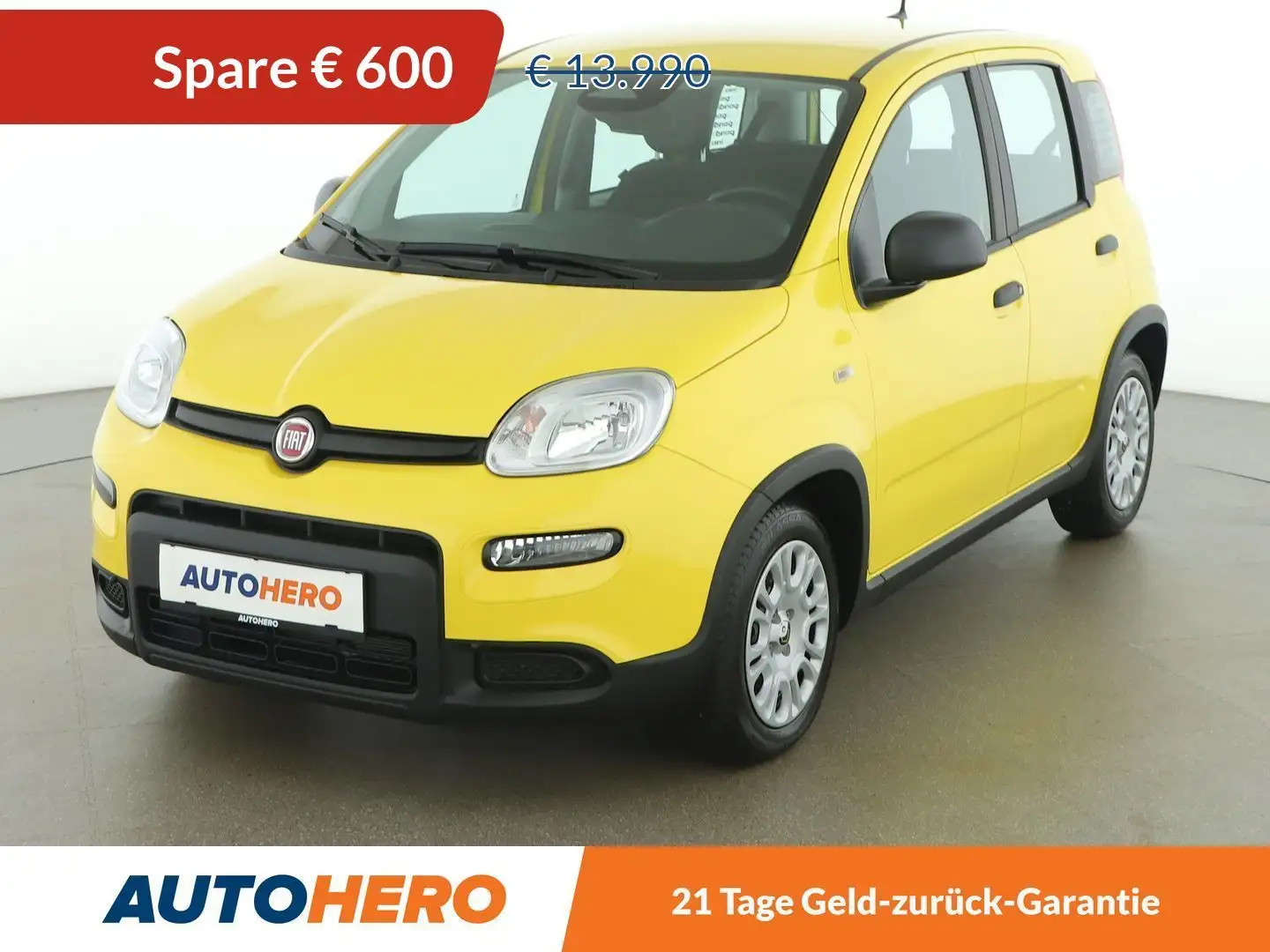 Fiat Panda 1.0 Mild-Hybrid *SPUR*KLIMA* Gelb - 1