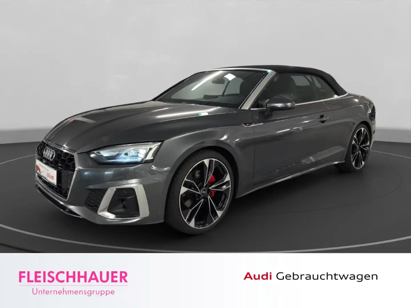 Audi A5 Cabriolet 40 TFSI S line Navi+LED+B&O+Kamera+Magne Grijs - 1