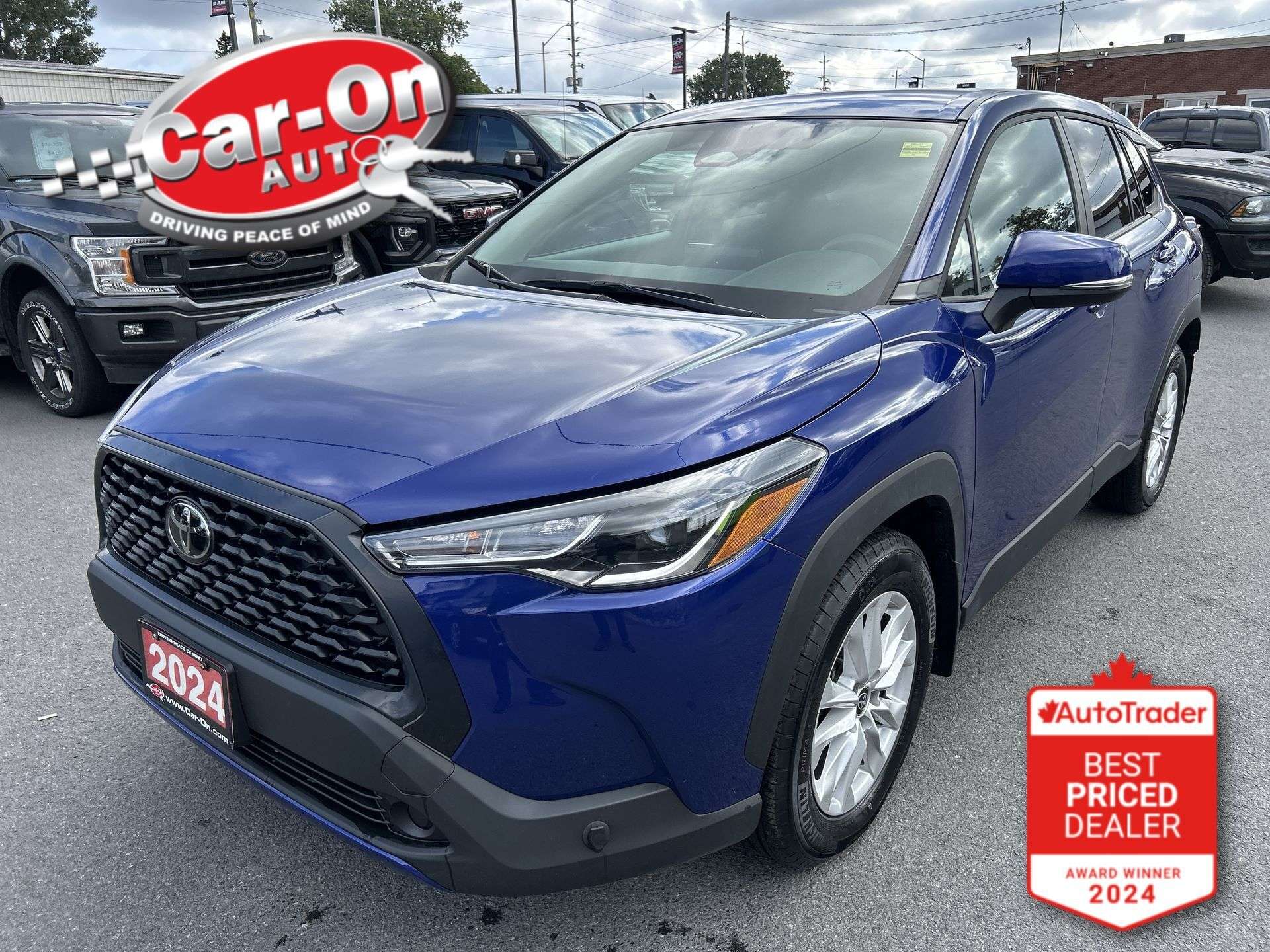 Blue 2024 Toyota Corolla Cross SUV / Crossover Front-Wheel Drive Automatic