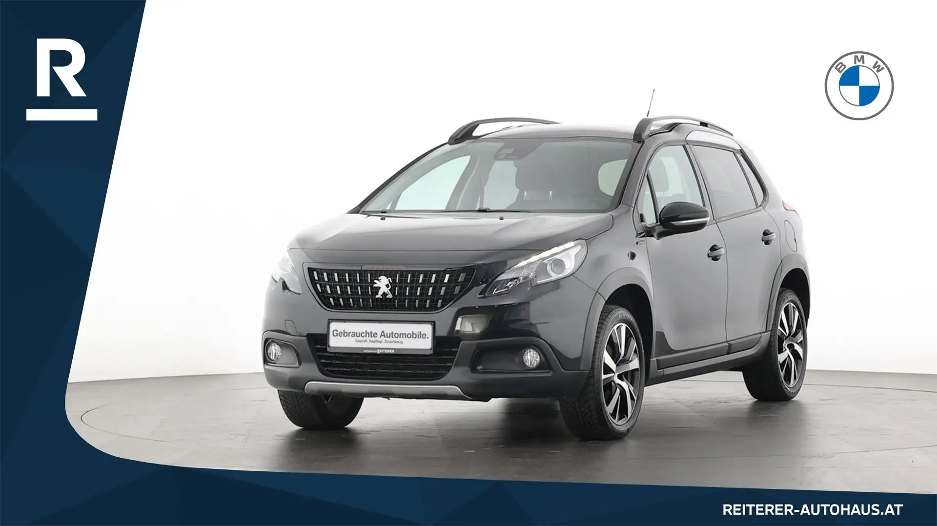 Peugeot 2008 2008 PureTech 110 S&S GT-Line Schwarz - 1