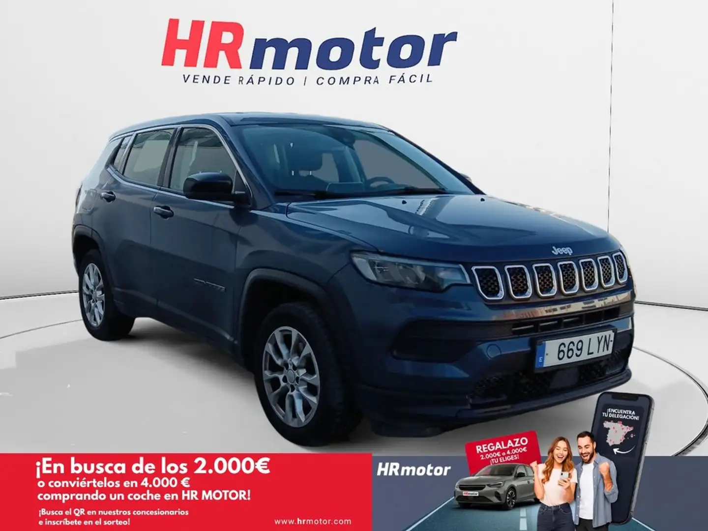 Jeep Compass Longitude FWD Blau - 1