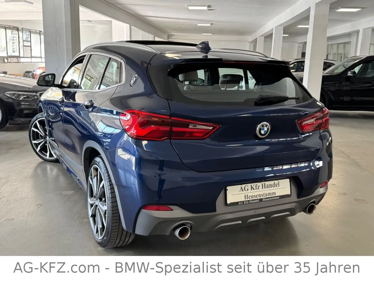 BMW X2 xDrive20 d M Sport X/HUD/PANO/LEDER/CAM/1Hand Blauw - 2