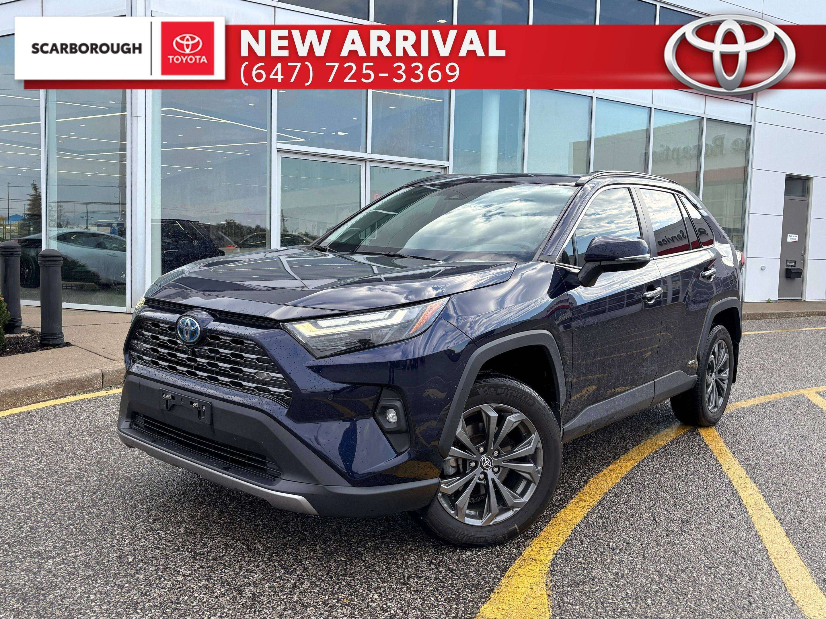 Blue 2023 Toyota RAV4 Hybrid SUV / Crossover All-Wheel Drive Automatic