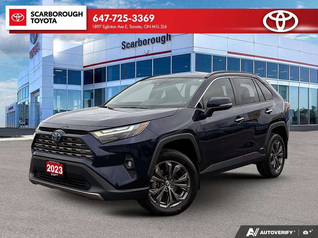 Blue 2023 Toyota RAV4 Hybrid SUV / Crossover All-Wheel Drive Automatic