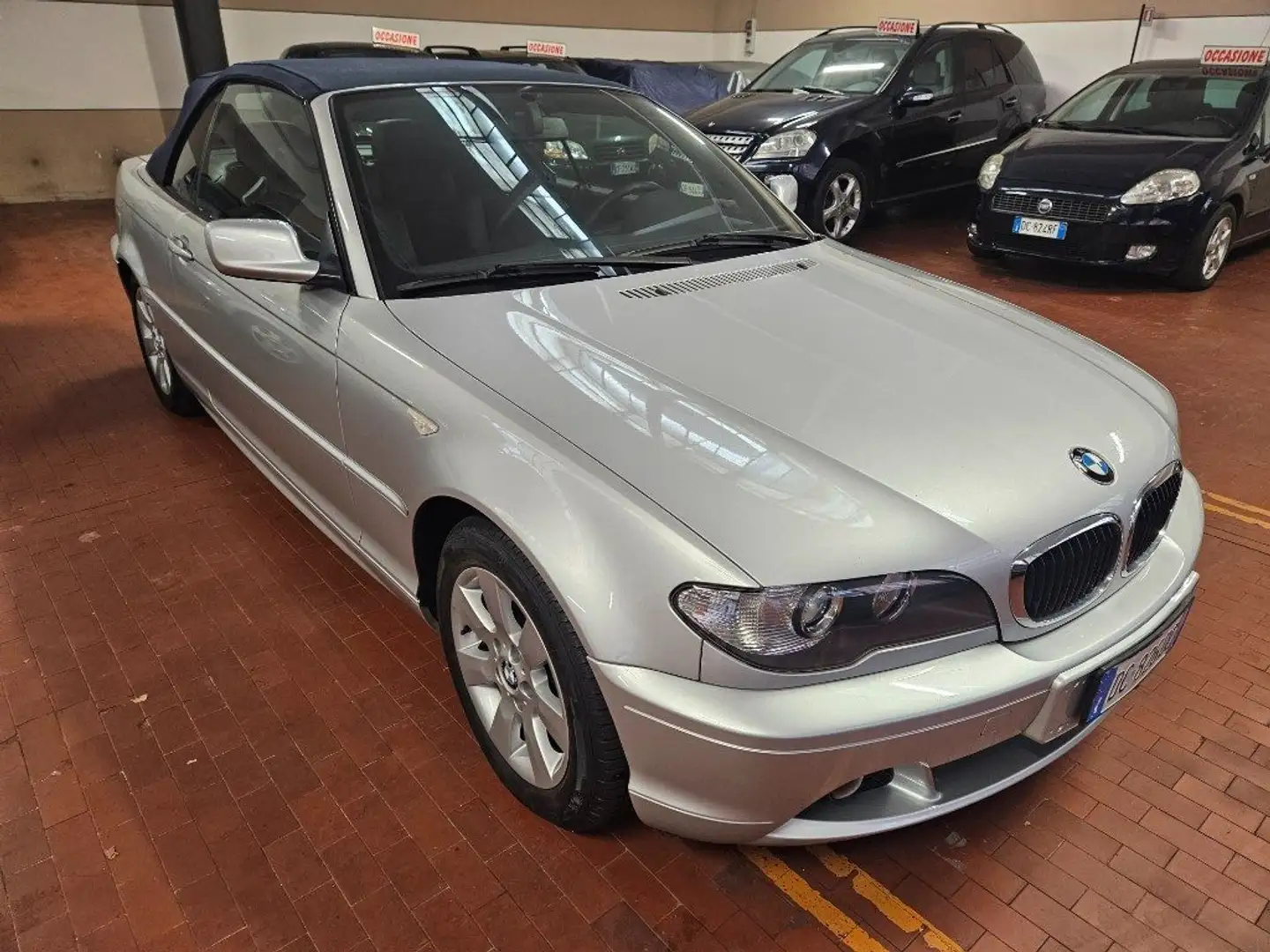 BMW 320 Cd cat Cabrio All Seasons km 115.000 !!!!!! Argento - 2