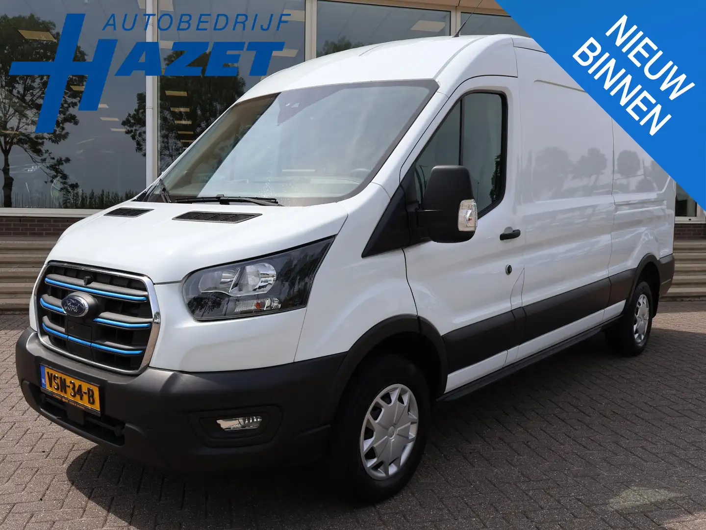 Ford E-Transit 350 L3H2 TREND 86KWH 184 PK AUT. + CAMERA | NAVIGA Wit - 1