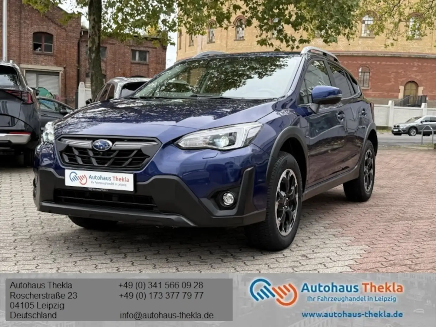 Subaru XV 1.6i Exclusive, AHK,Navi,LED,ACC,Allw.,1.Hd. Blau - 1