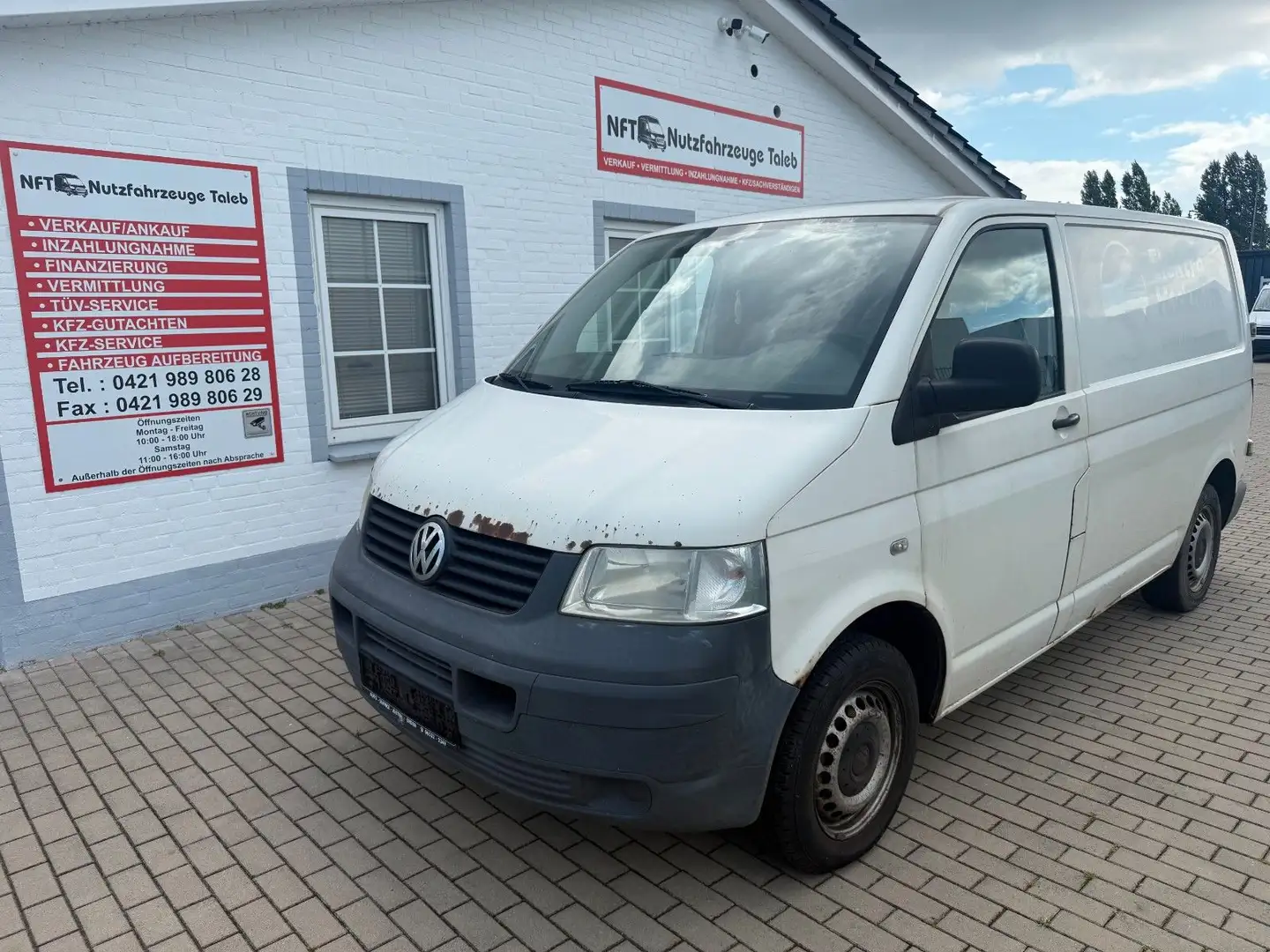 Volkswagen T5 Transporter Kasten 1,9 TDI AHK Alb - 1