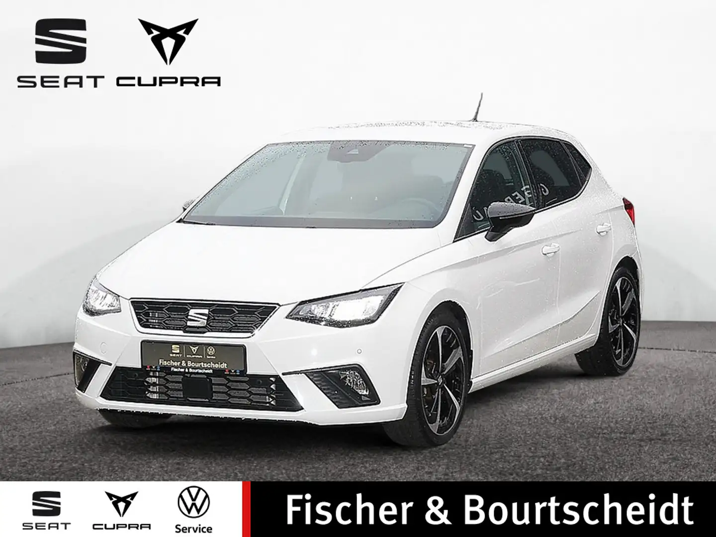 SEAT Ibiza 1.0 TSI FR DSG KAMERA LED APP SHZ ACC Weiß - 1