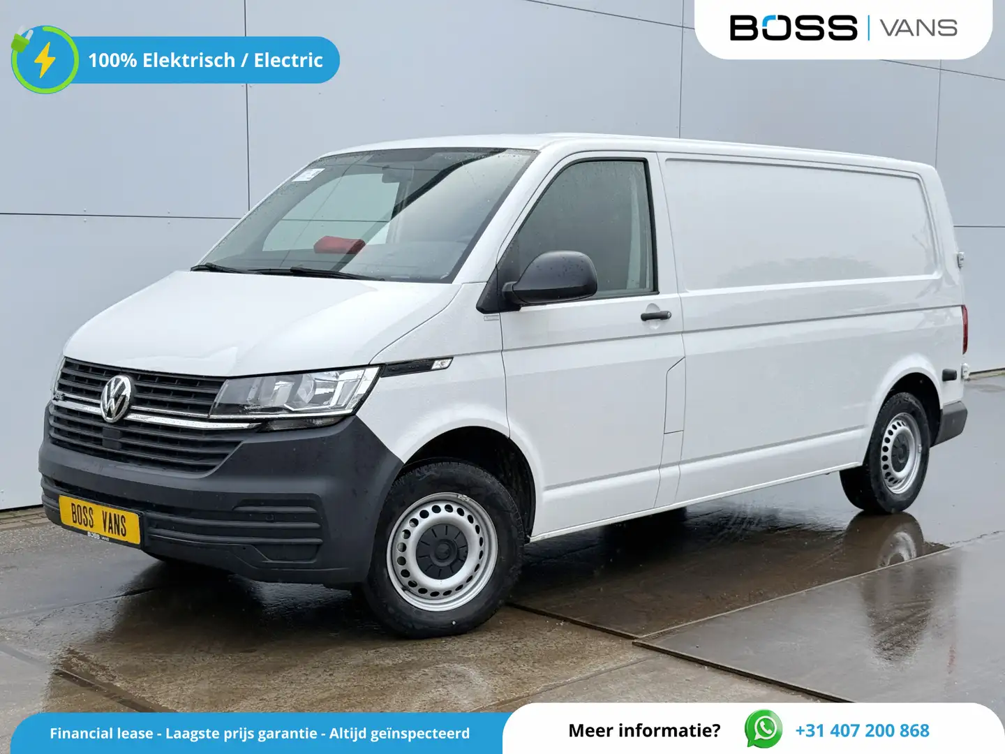 Volkswagen Transporter e-Transporter 113PK 138KM WLTP 37,3kWh 100% Elektr Blanc - 1