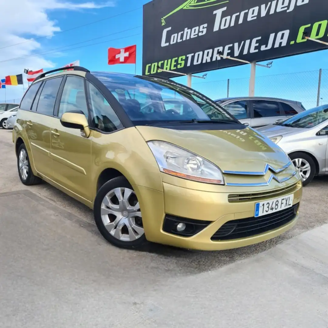 Citroen C4 Grand Picasso 1.6HDI Exclusive Gelb - 1