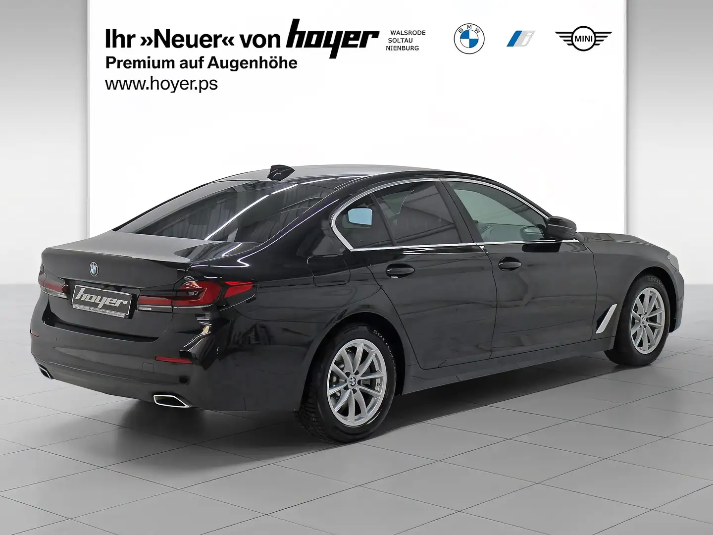BMW 520 d Limousine Ferngesteuertes Parken Head-Up Schwarz - 2