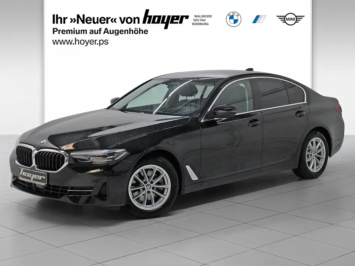 BMW 520 d Limousine Ferngesteuertes Parken Head-Up Schwarz - 1