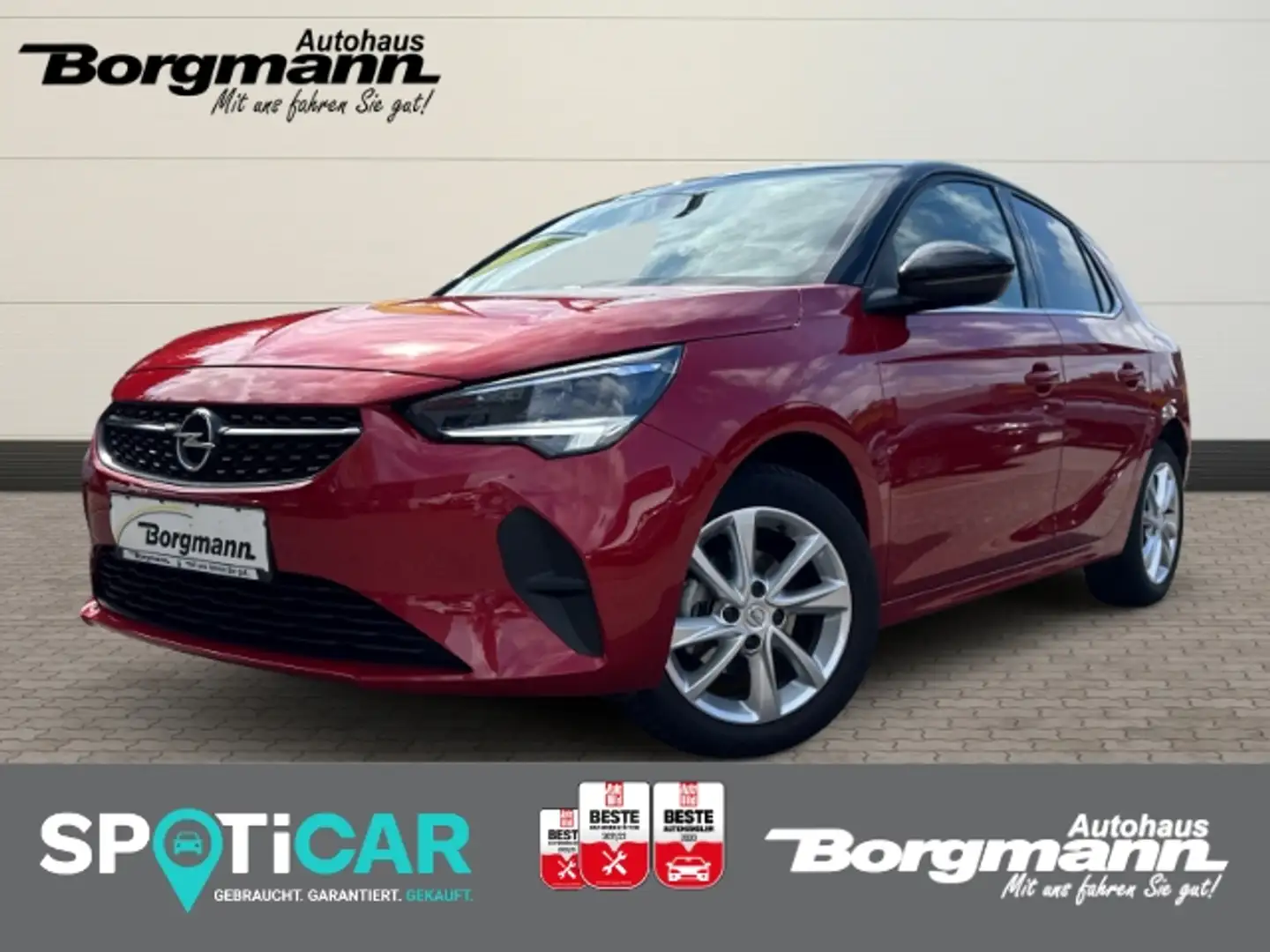 Opel Corsa F Elegance 1.2 RFK - NAVI - KLIMA - LED - MFL Rouge - 1