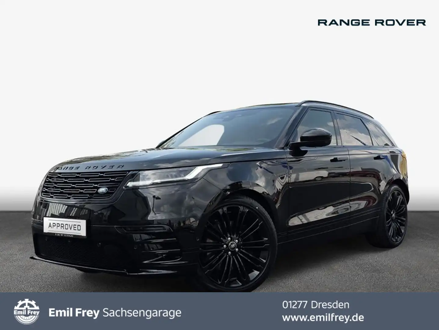 Land Rover Range Rover Velar D300 Autobiography Negro - 1