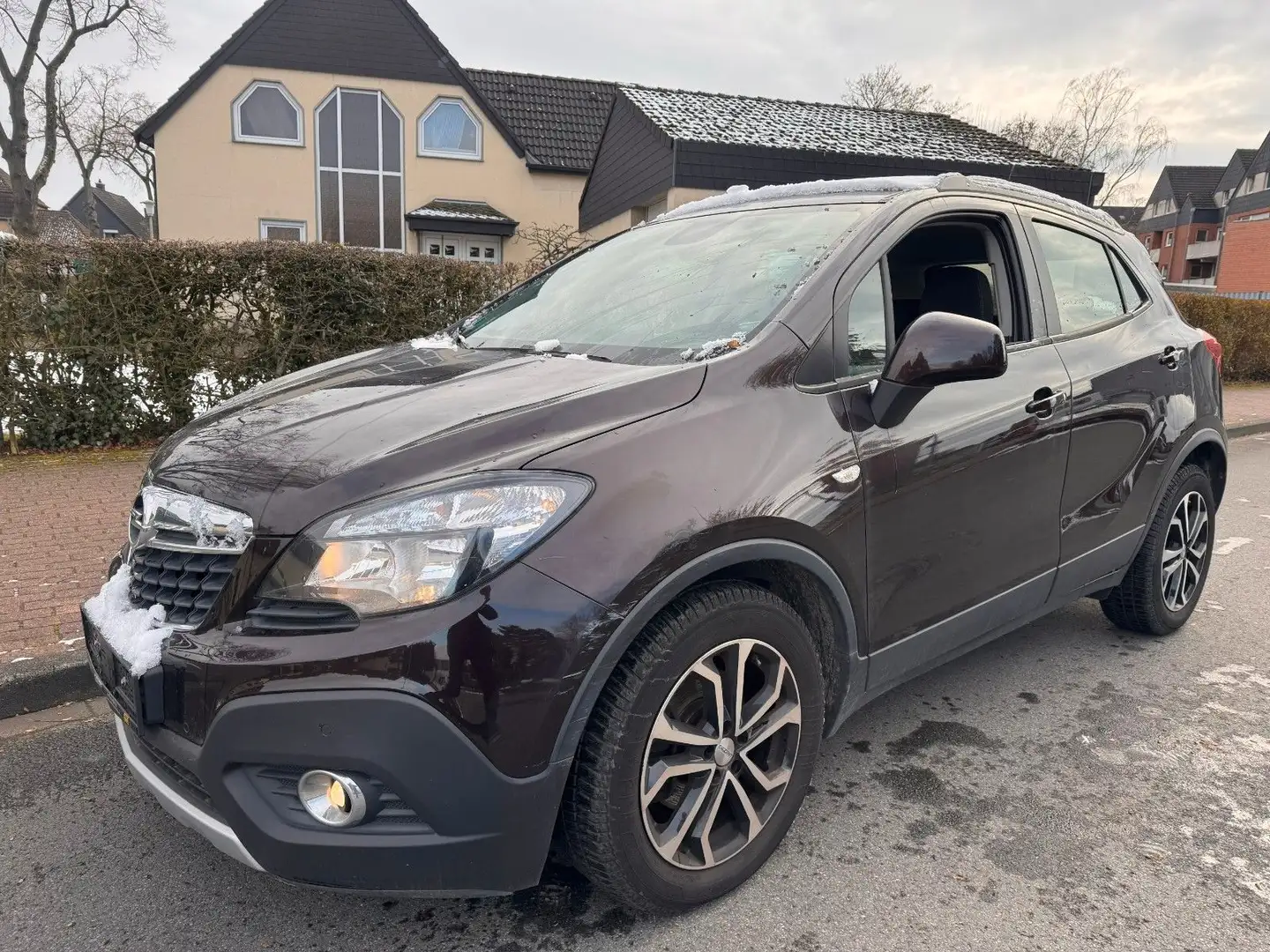 Opel Mokka Edition 117 TKM 1,4 AUTOMATIK I.Hand Grau - 1