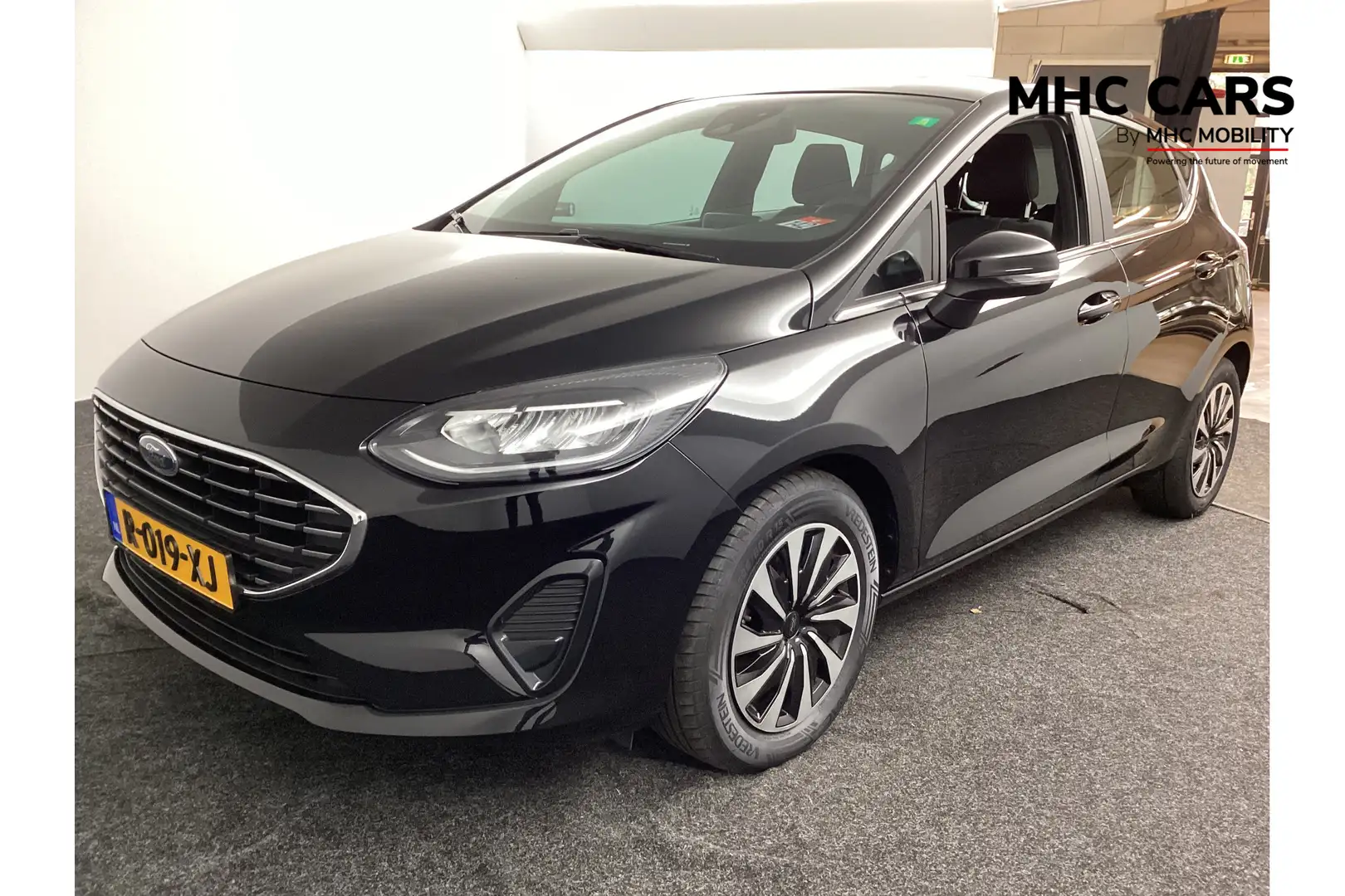 Ford Fiesta 1.0 EcoBoost Hybrid Titanium | Navi | LED |* Zwart - 1