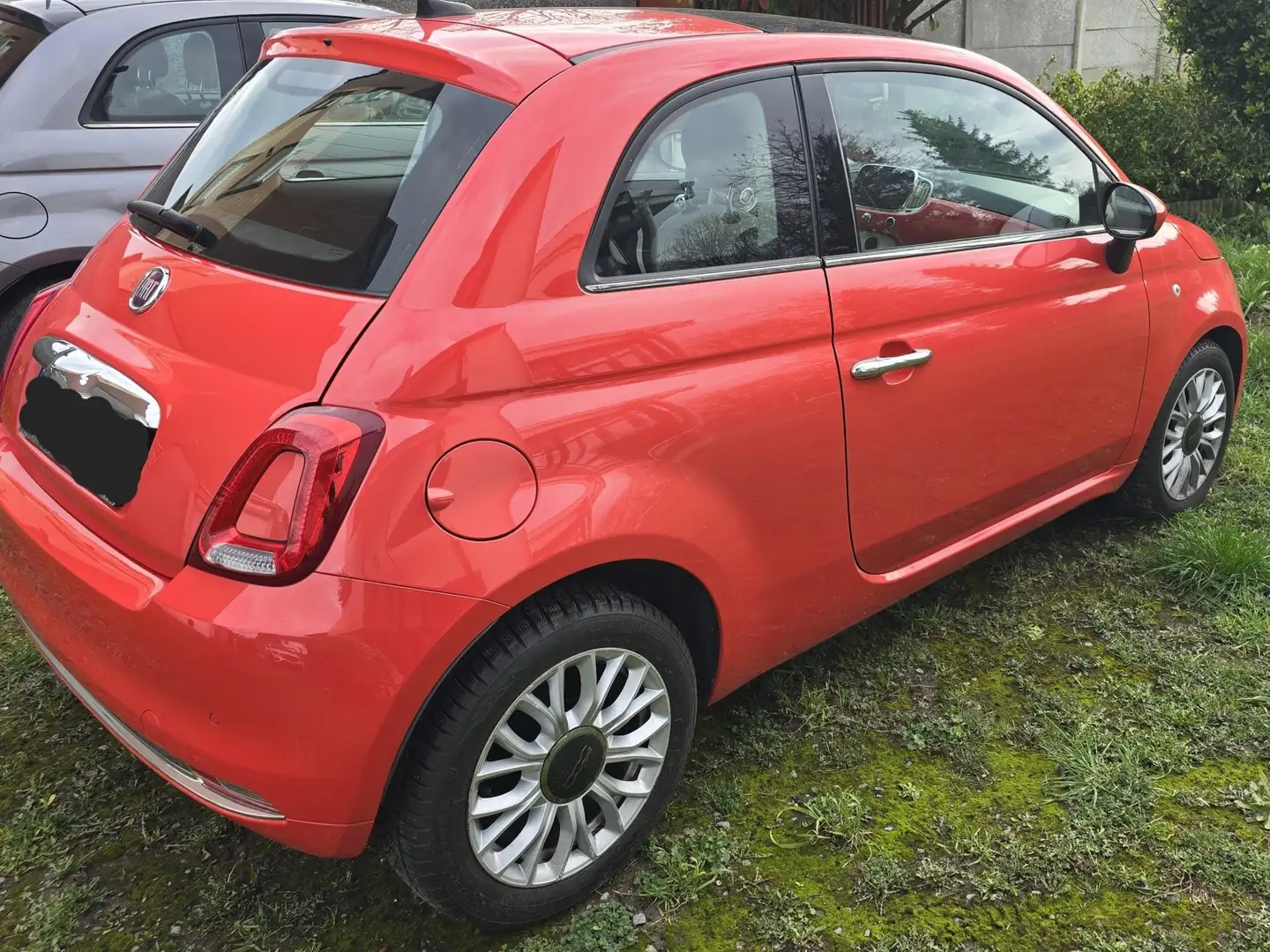 Fiat 500 0.9 T TwinAir S/S Lounge Rouge - 2