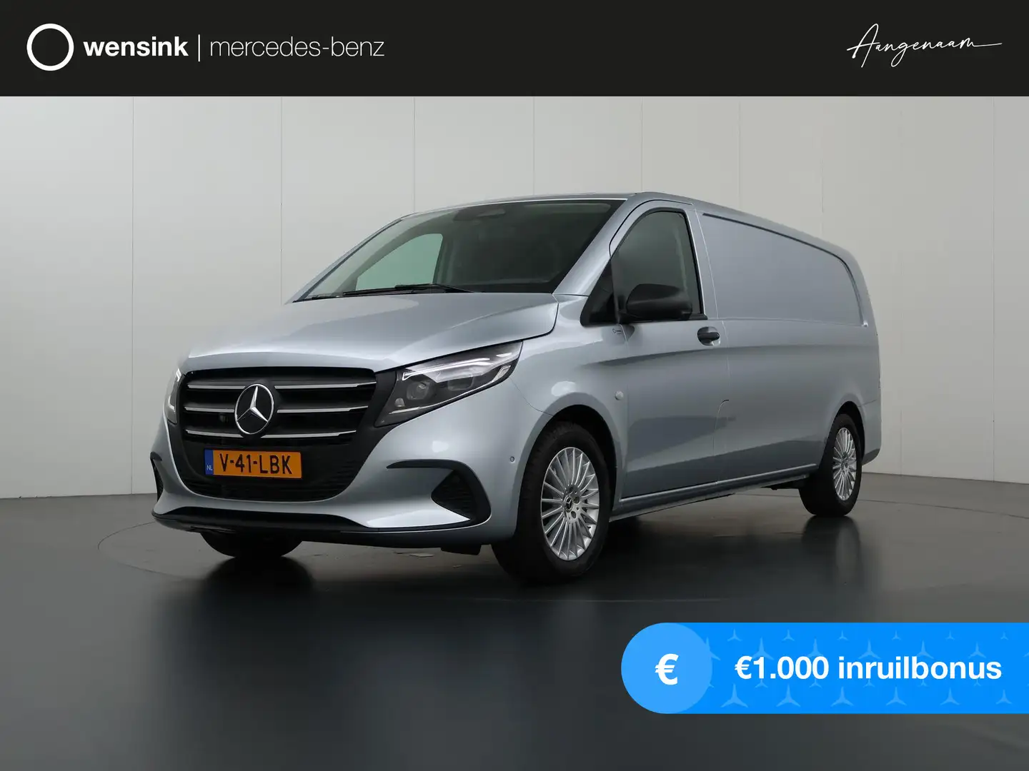Mercedes-Benz Vito 119 CDI Aut. | XL L3 | Select Distronic Plus | Spi Zilver - 1