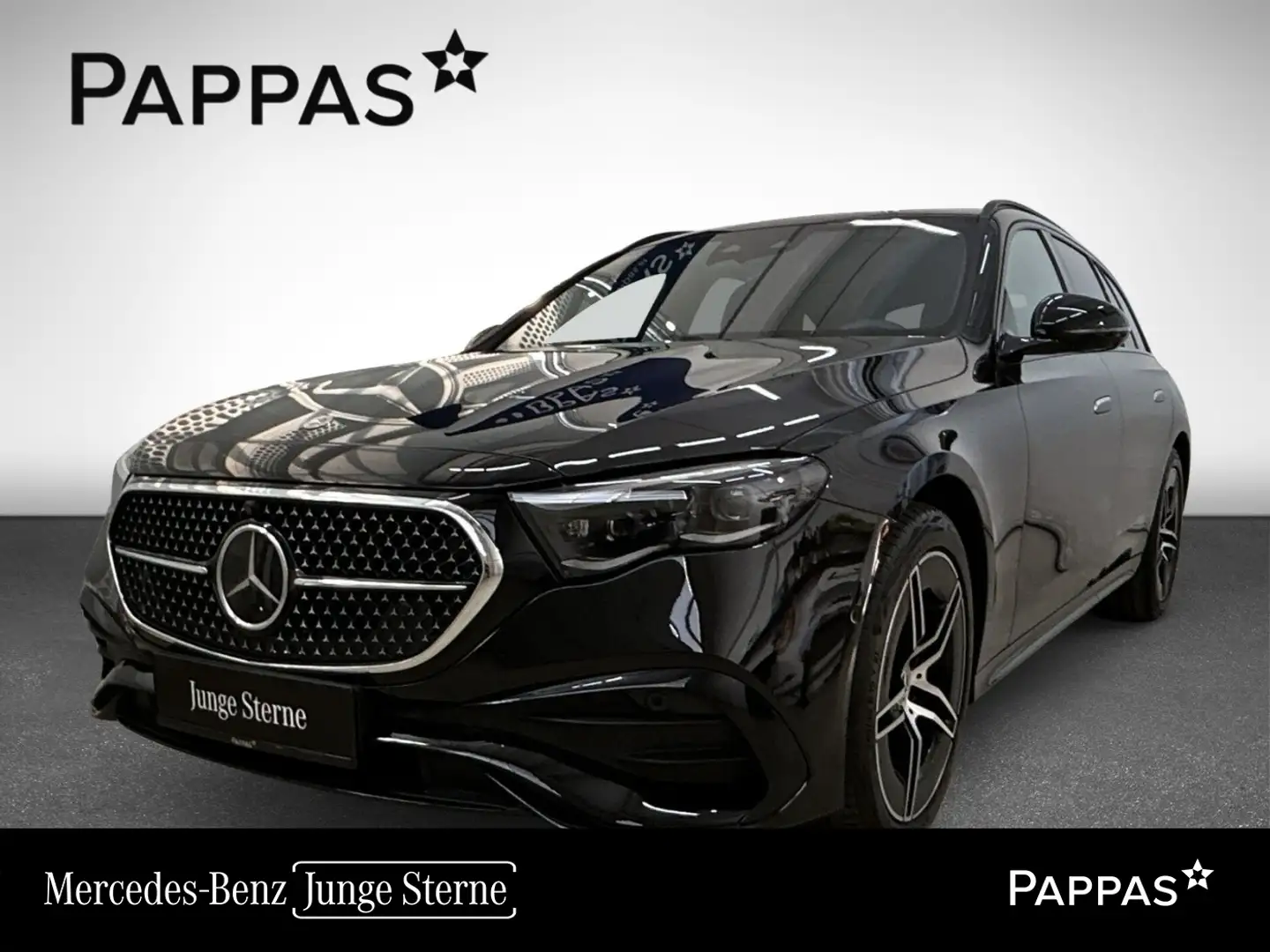 Mercedes-Benz E 300 de 4MATIC mit EQ Hybrid Technologie T-Modell AMG L Schwarz - 1
