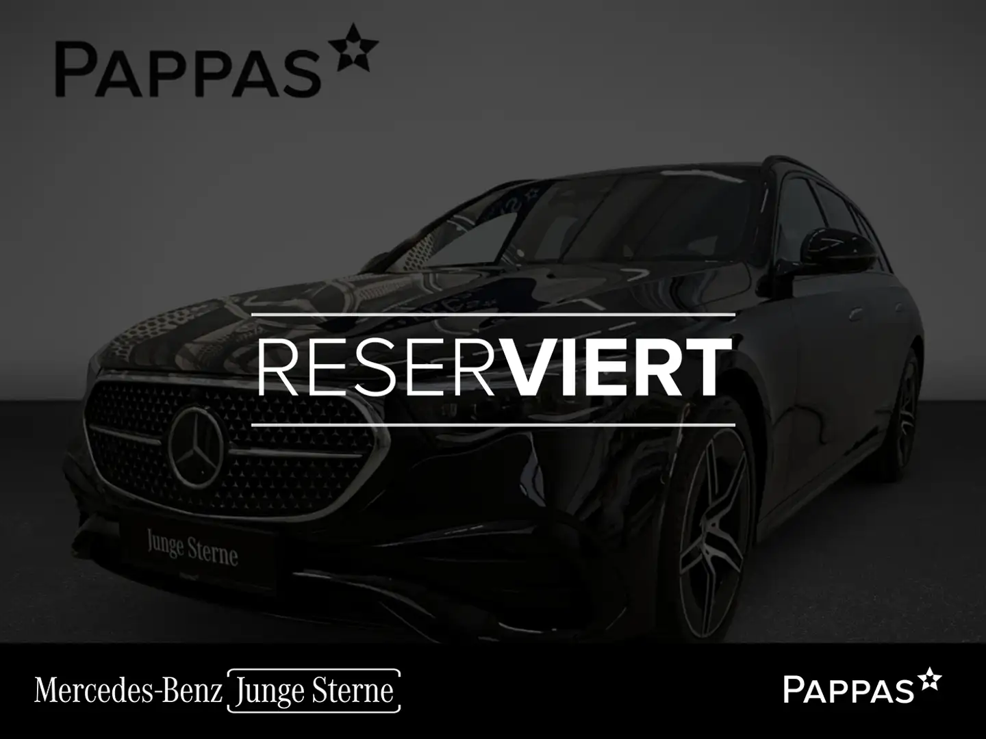 Mercedes-Benz E 300 de 4MATIC mit EQ Hybrid Technologie T-Modell AMG L Schwarz - 1